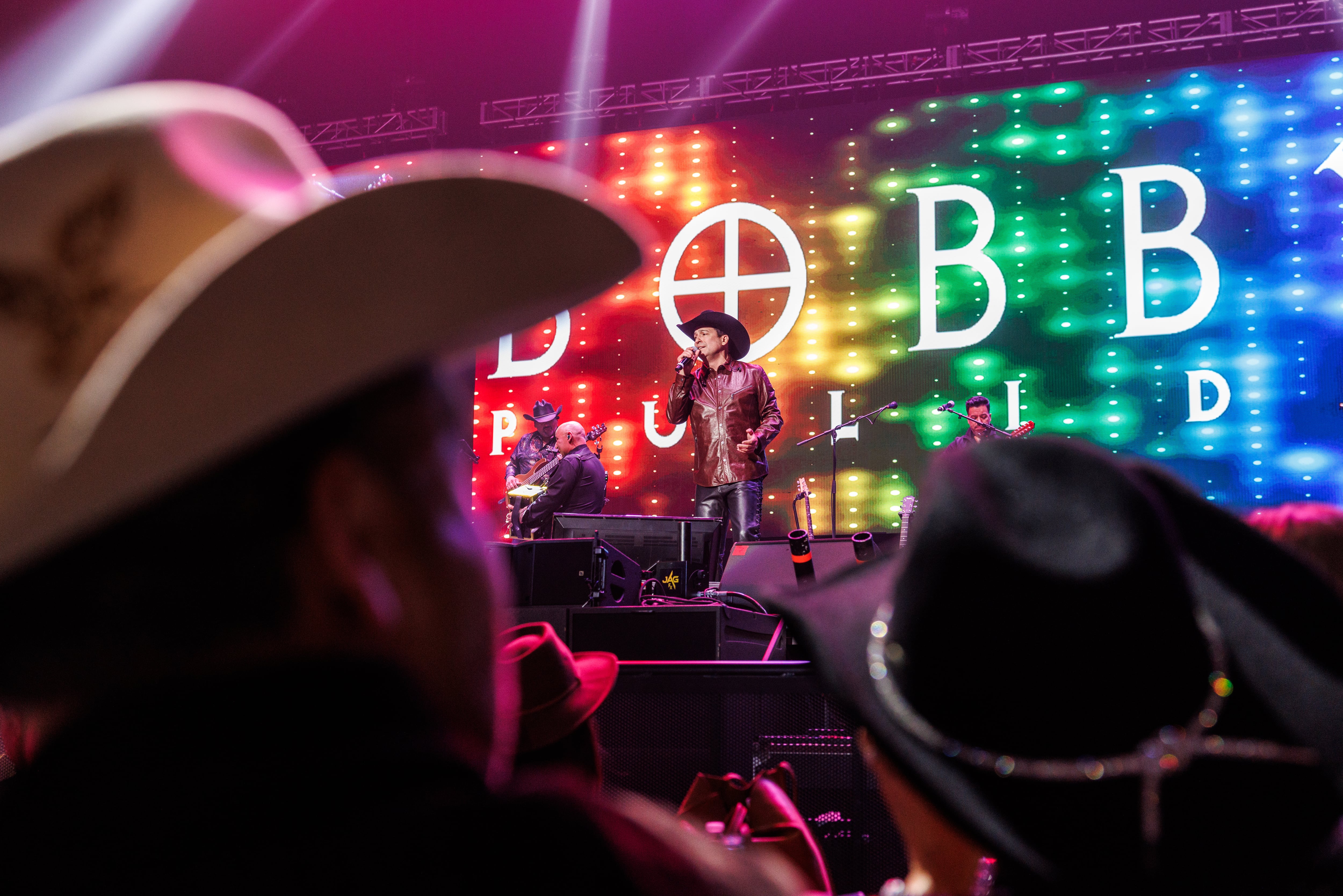 Bobby Pulido performing in Edinburg, Texas, October 17.