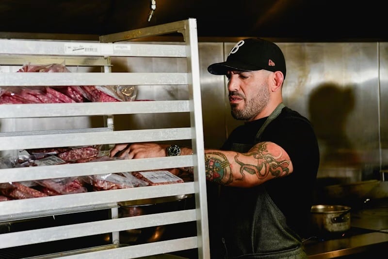 The chef Carlos Raba, owner of Clavel restaurant in Baltimore.