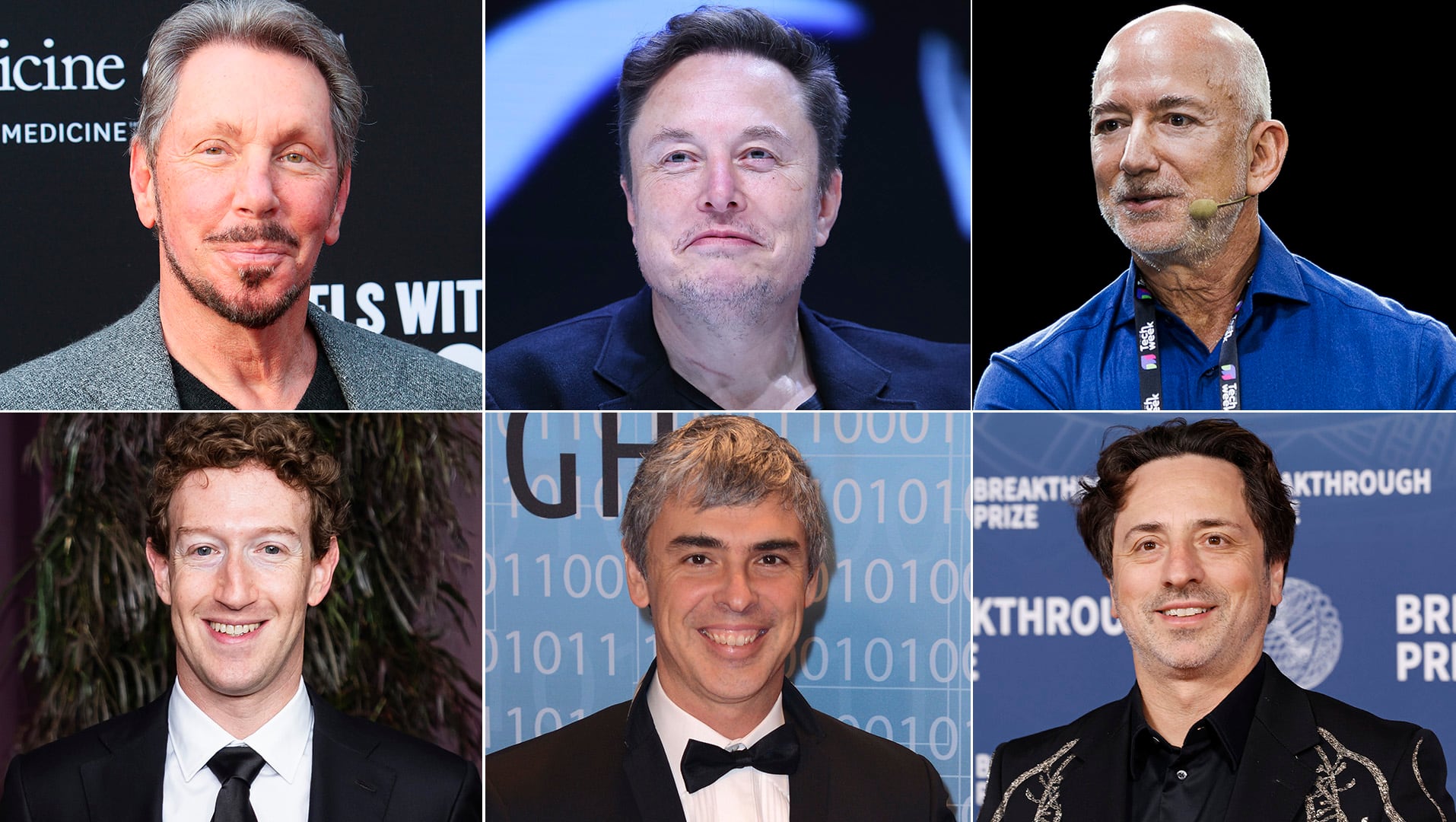 A year of movement among world’s 20 richest, with Elon Musk (almost) untouchable at the top