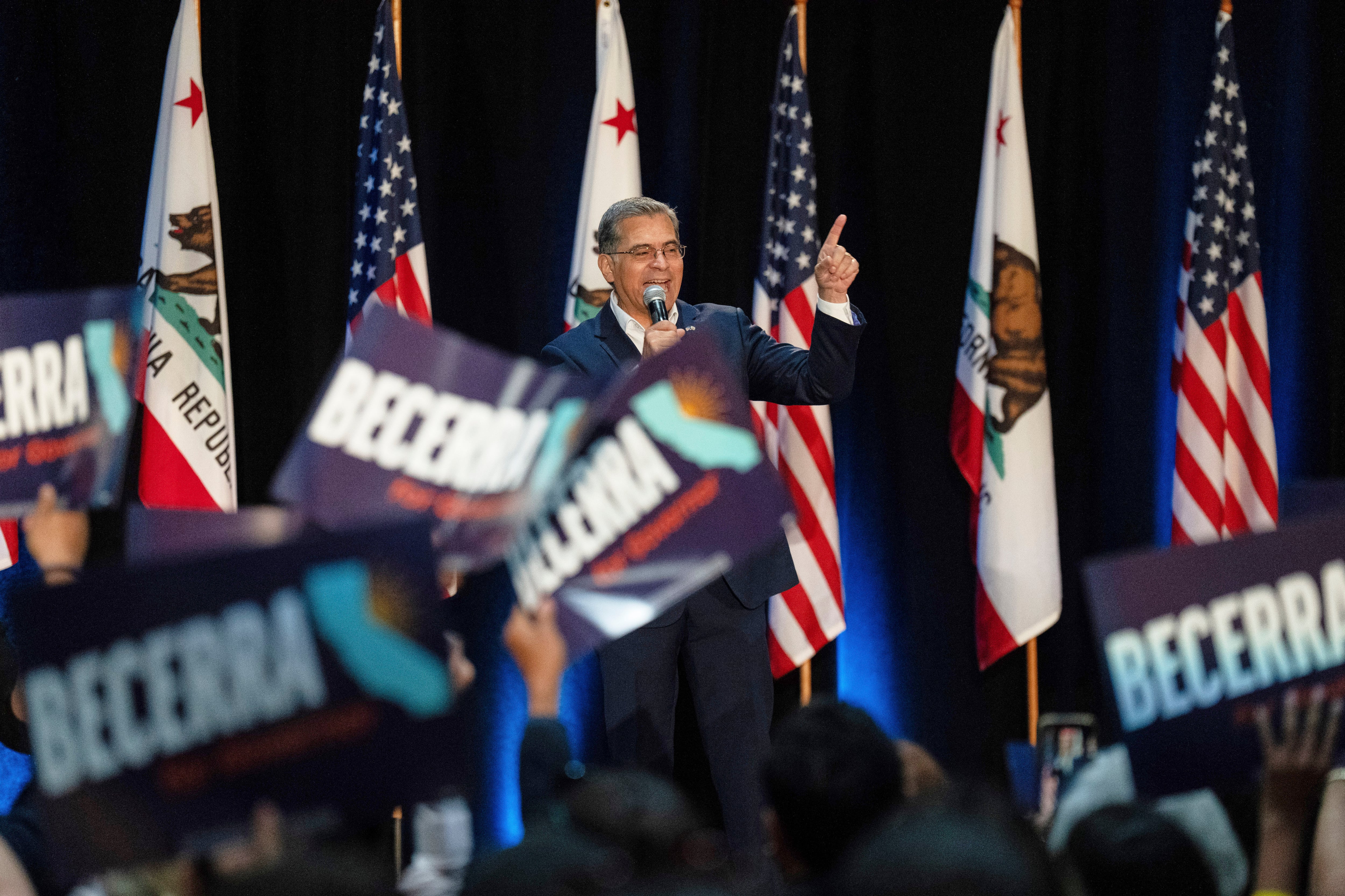 Swalwell’s resignation boosts Xavier Becerra in  the run for California governor: ‘We have to control the president’s excesses’