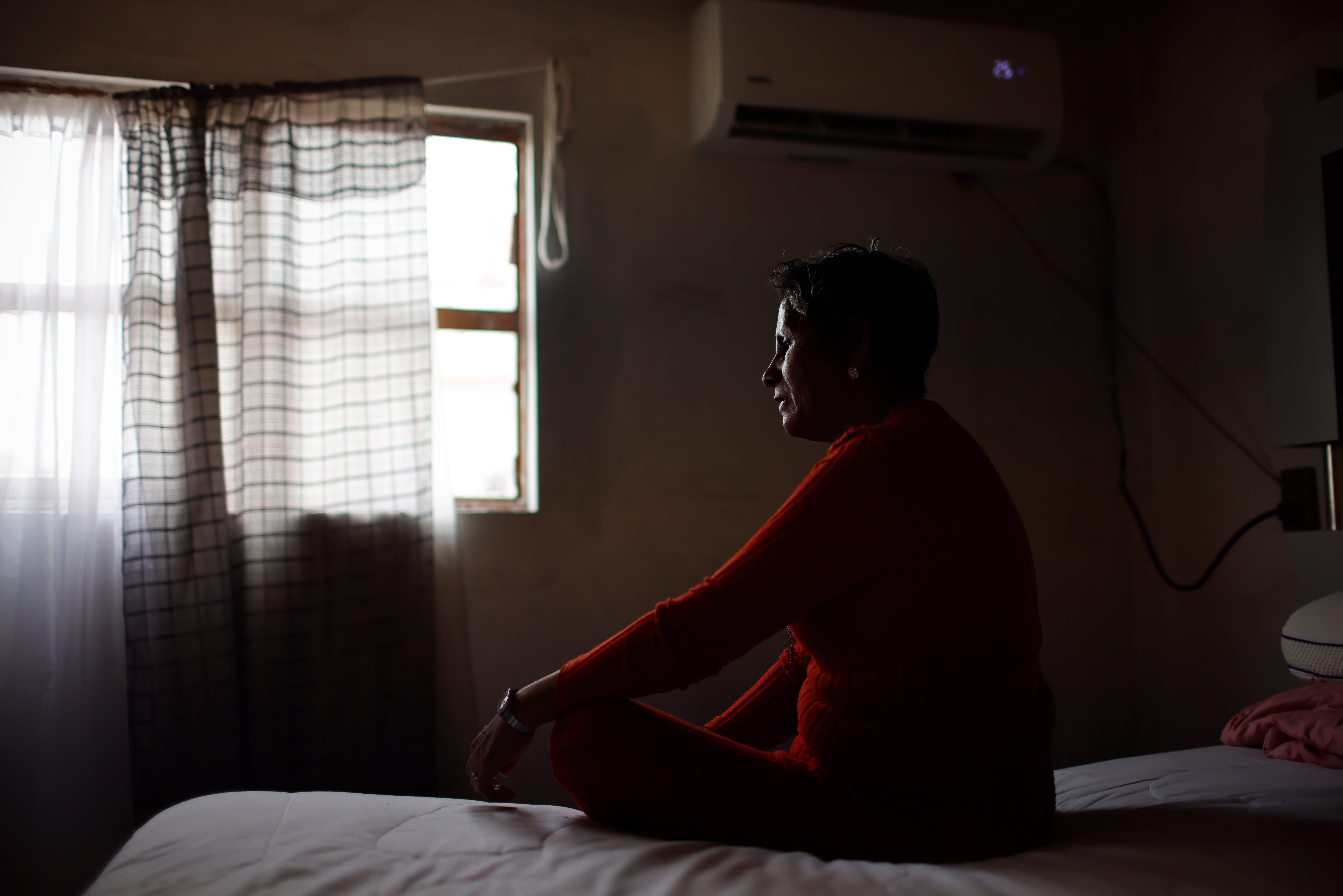 Eva Vázquez at her home in Irapuato, Guanajuato, on September 25. 