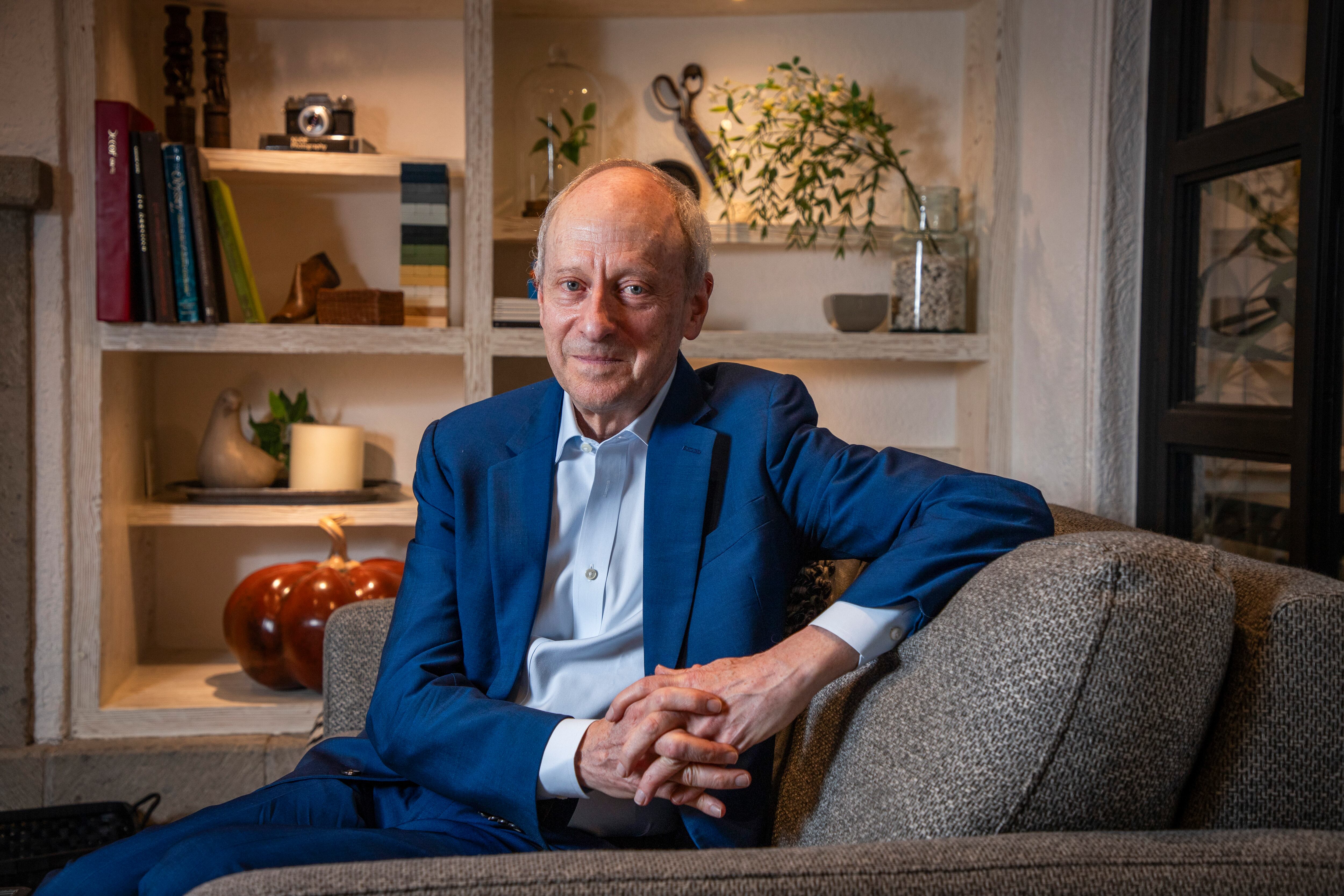 Michael Sandel during his visit to Mexico City.