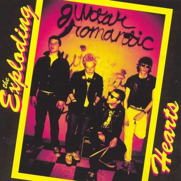 The cover of ‘Guitar Romantic,’ The Exploding Hearts’ only album.