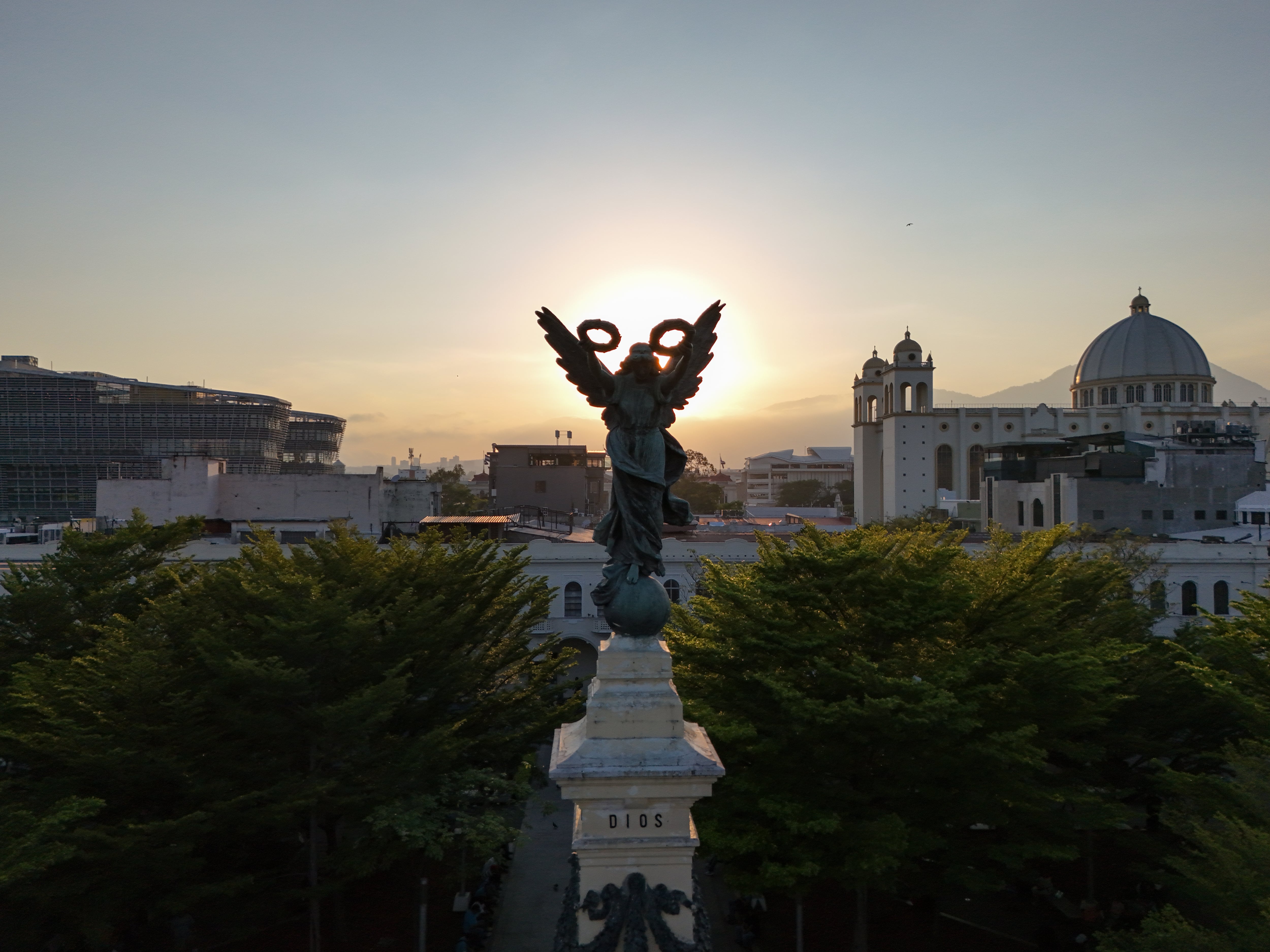 Plaza Libertad in San Salvador.