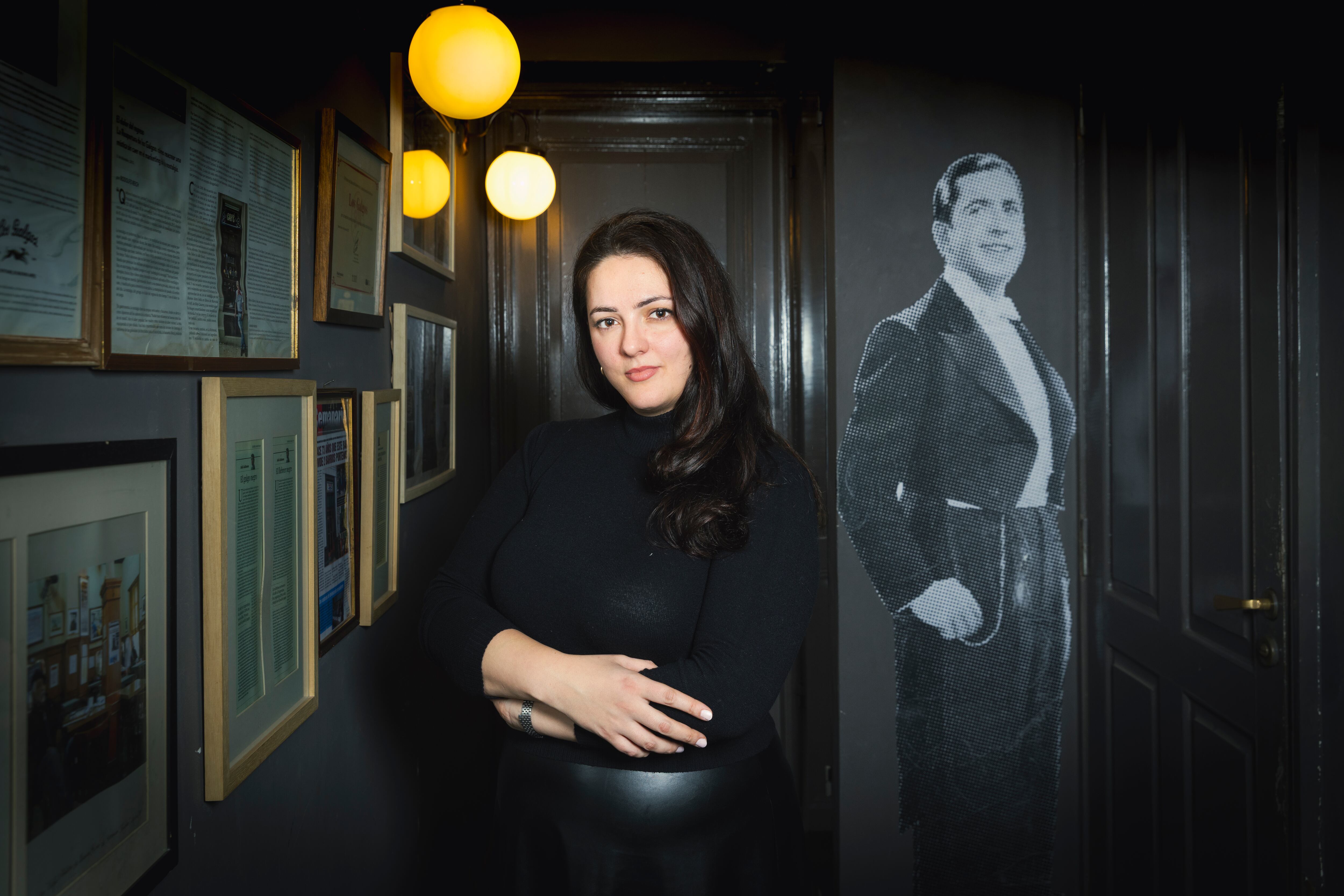 Laura Gabián, who obtained Spanish citizenship through the grandchildren law, in Buenos Aires.