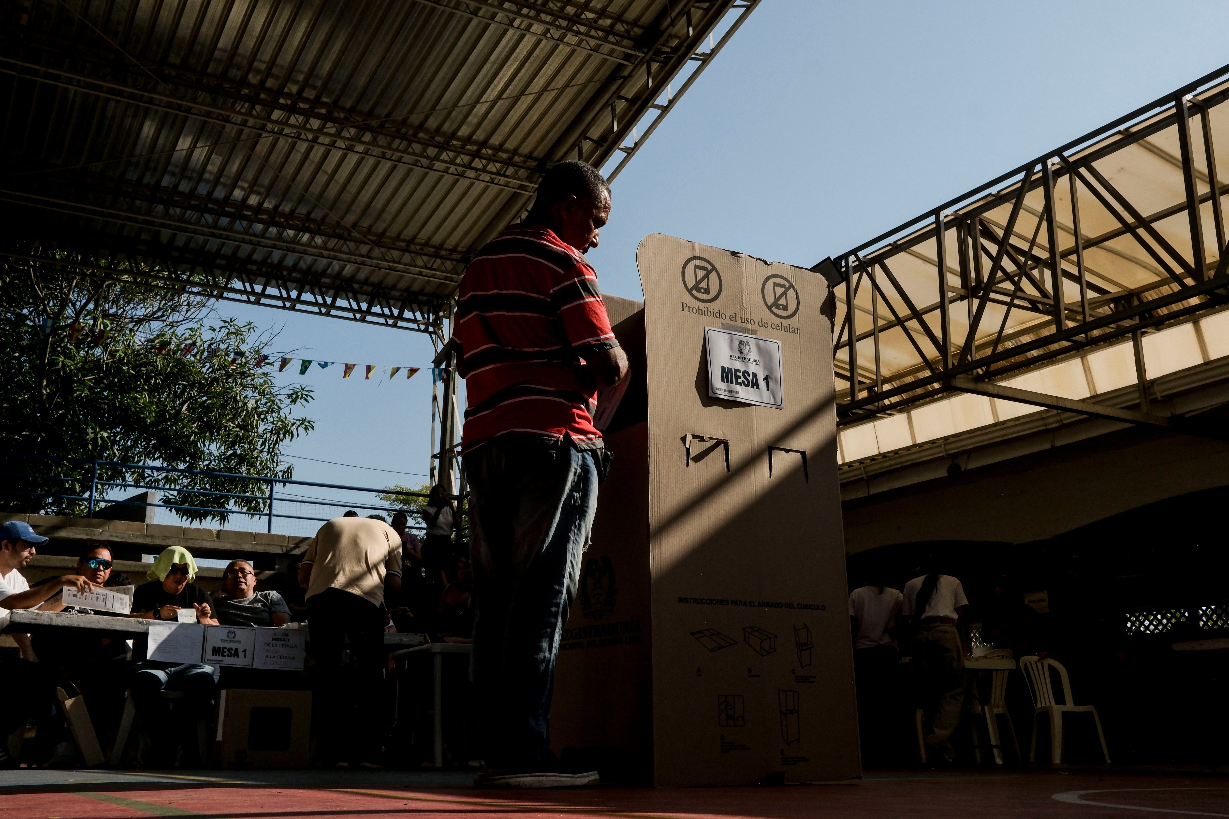 The first round of presidential elections in Colombia on May 31.