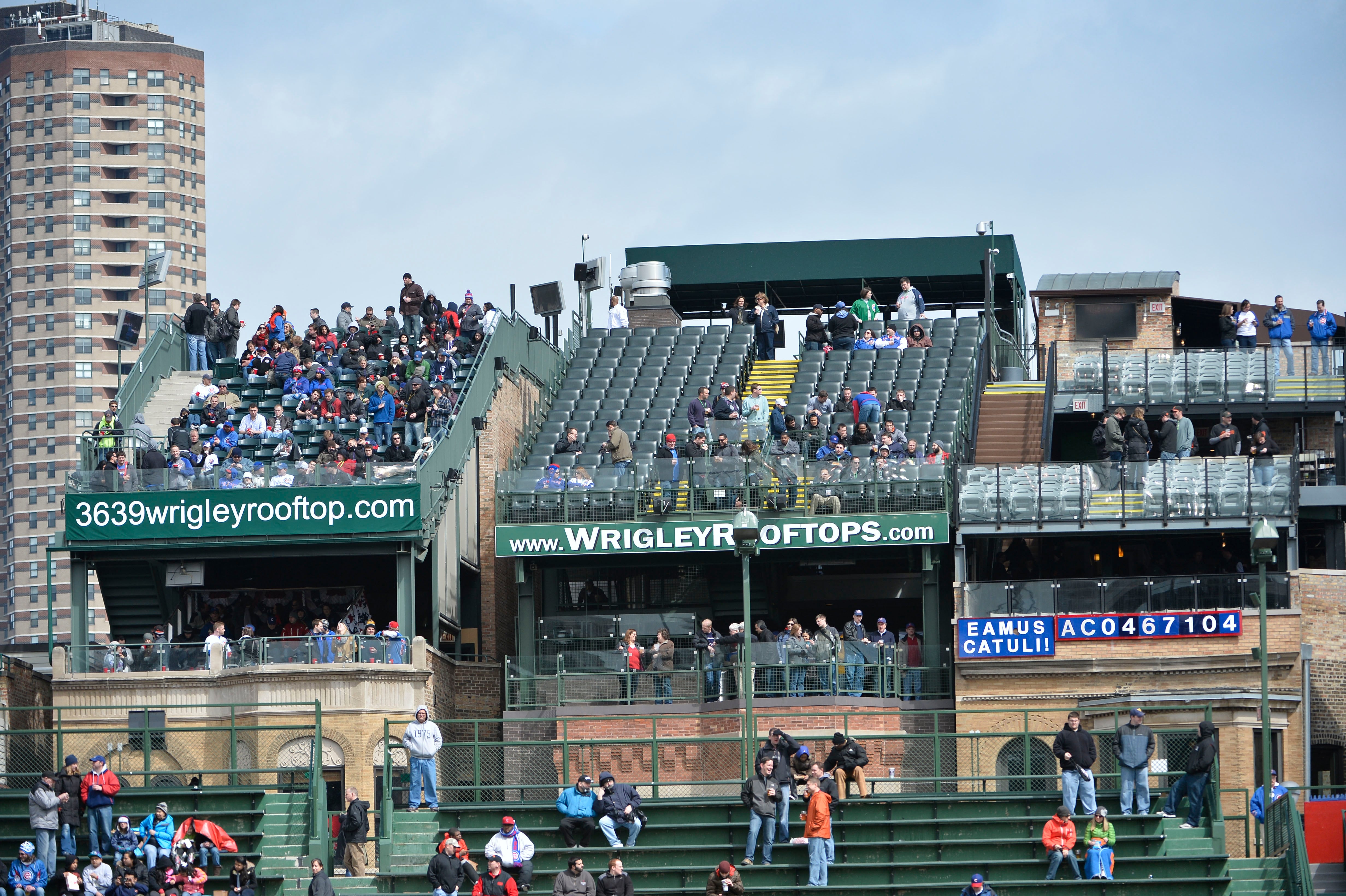 The Chicago Cubs and the โrooftop warsโ
