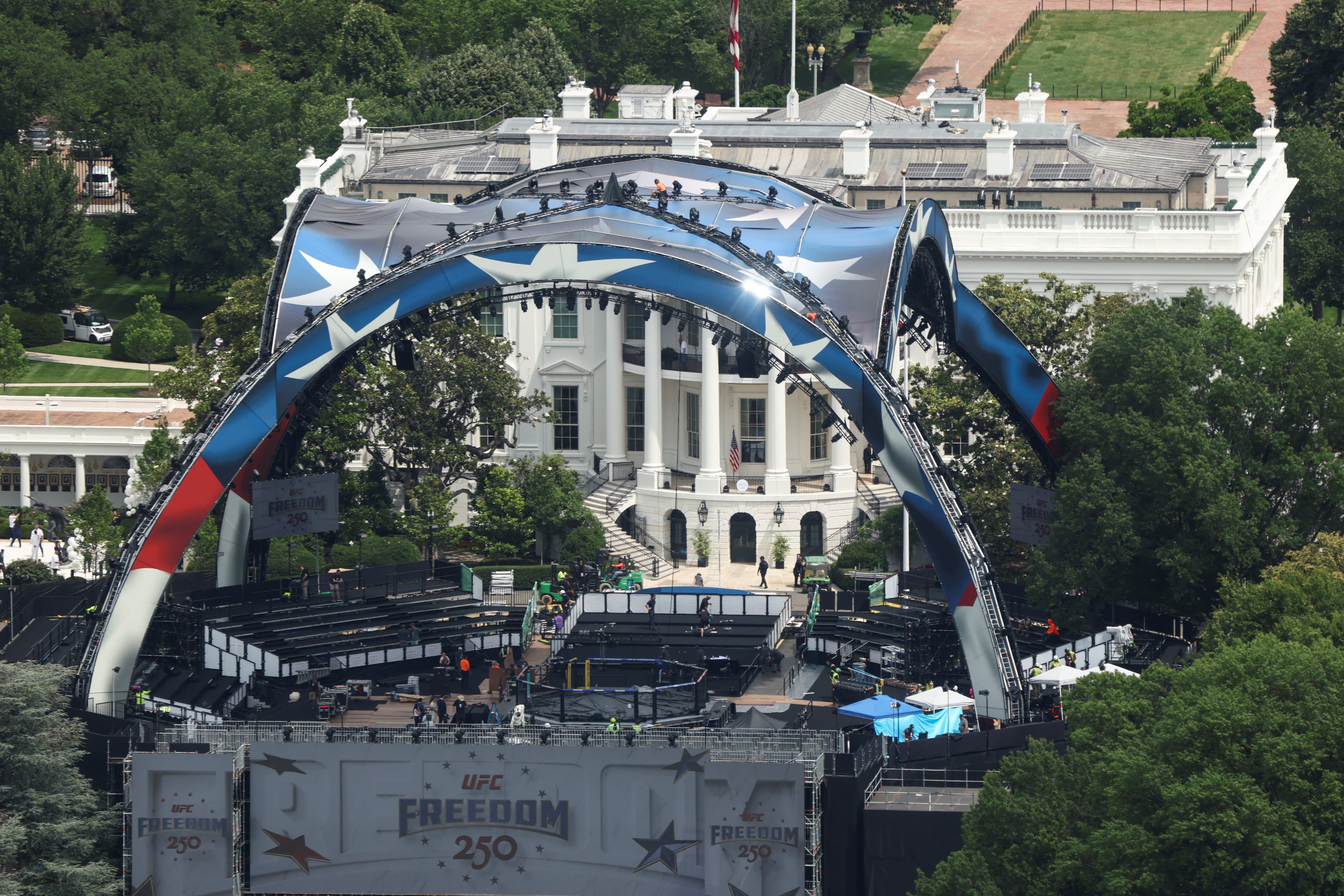 A UFC fight at the White House: Trump’s controversial sporting event sparks a wave of criticism