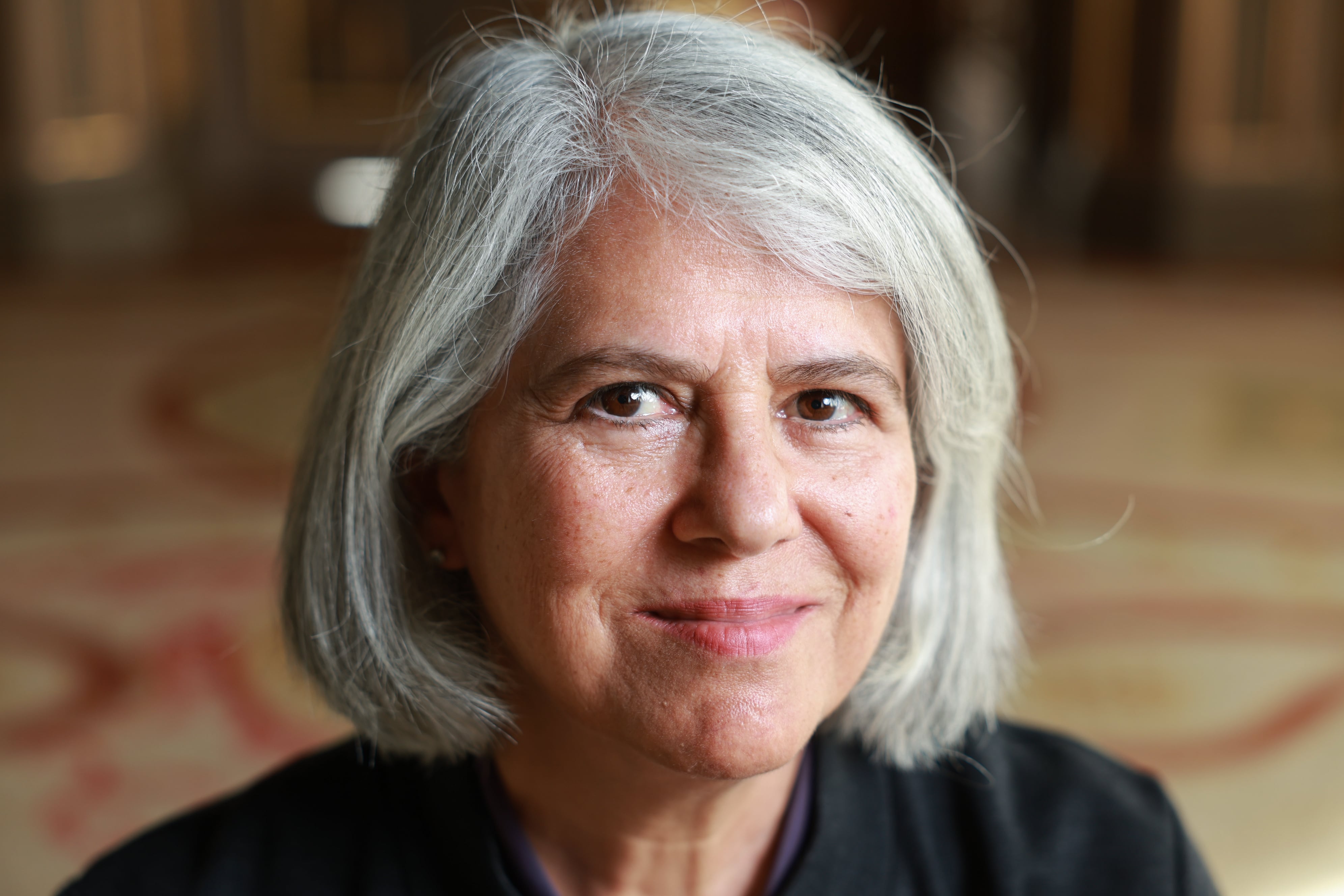 Mexican historian Andrea Martínez Baracs, in Madrid.