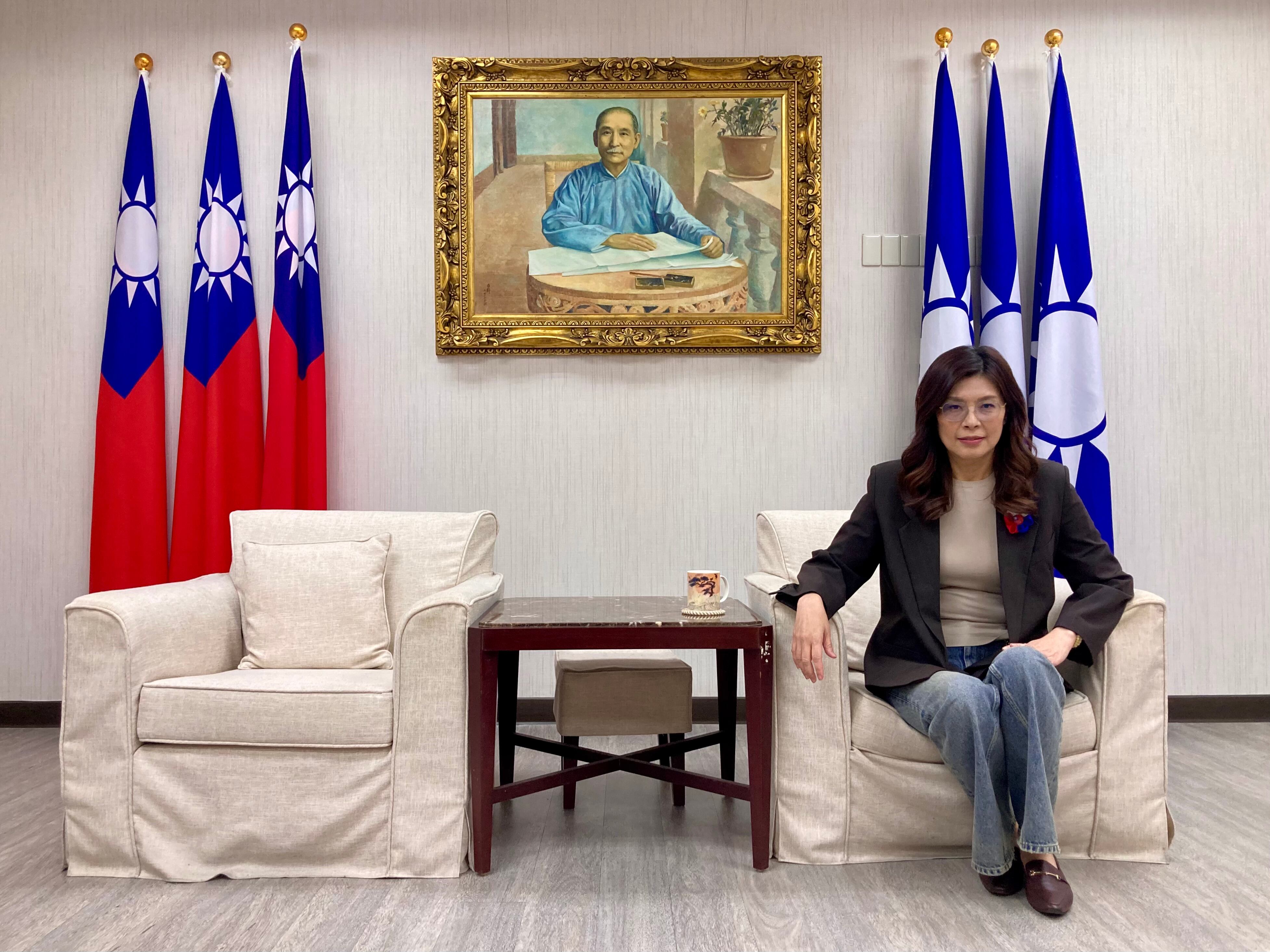 Cheng Li‑wun, leader of the opposition in Taiwan: ‘We do not want to become the next Ukraine’