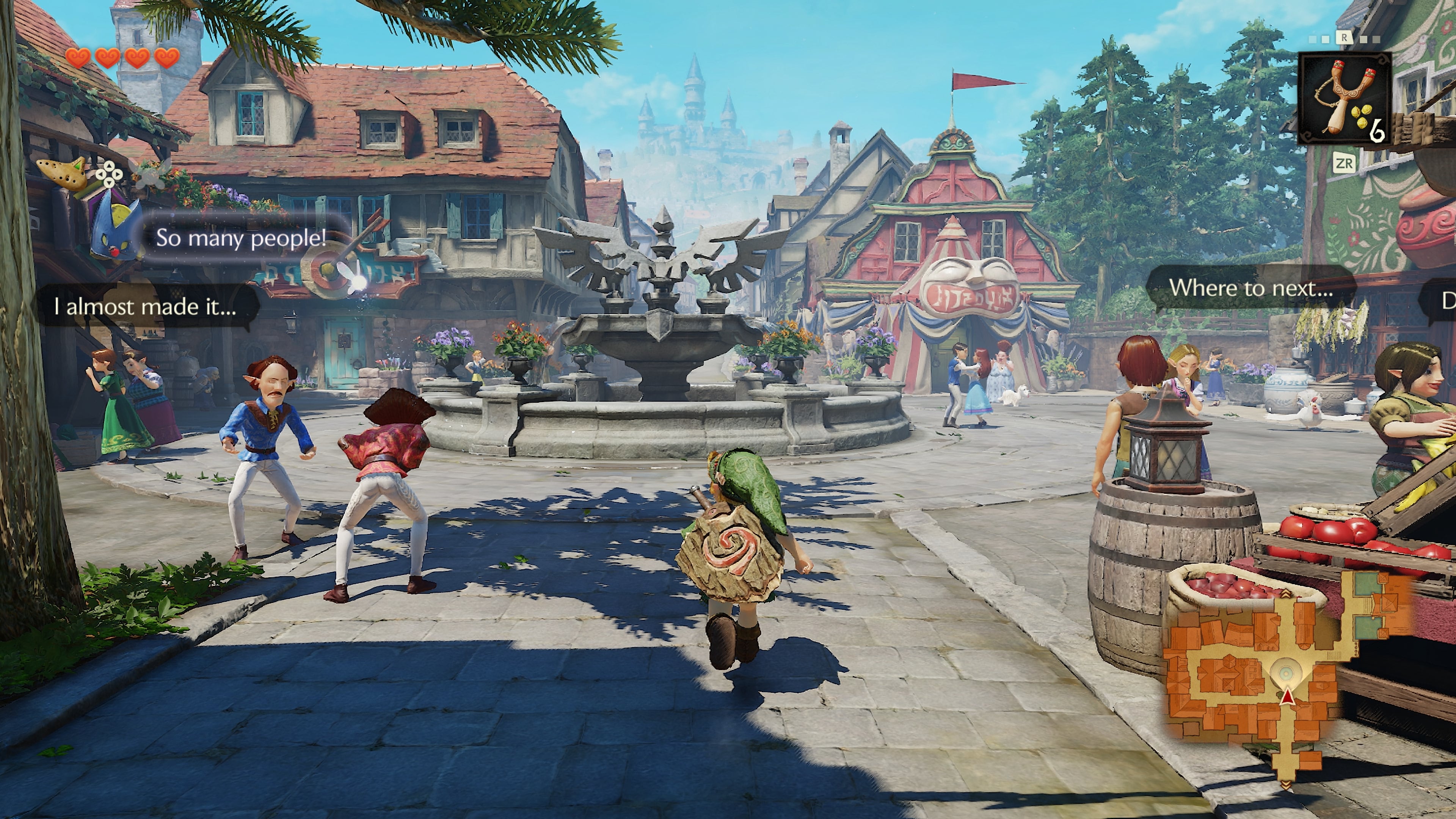 A scene from the remake.