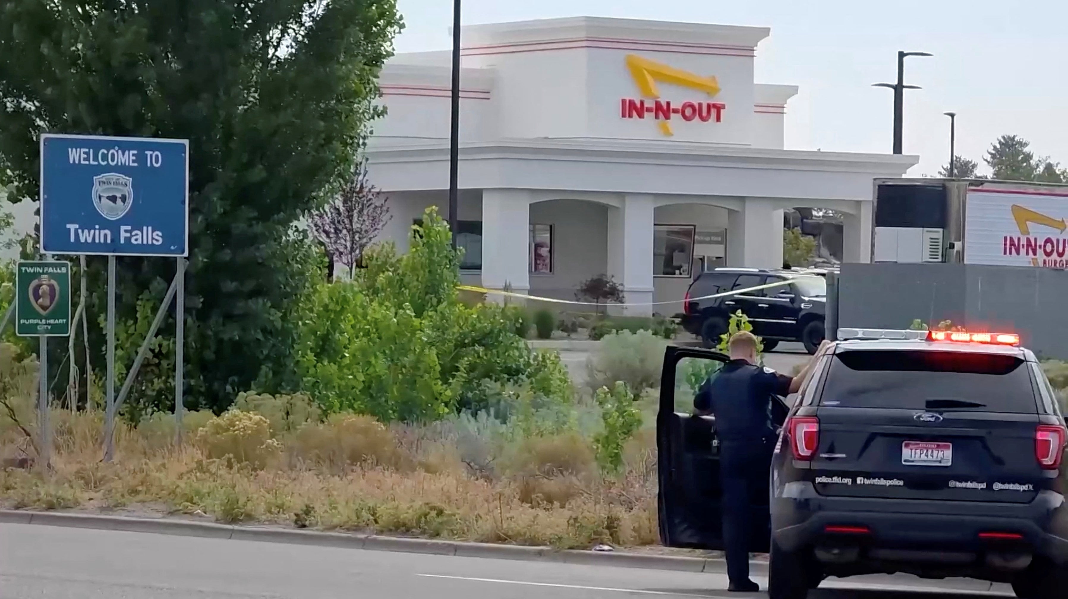 Jordan Salinas, the man who confronted the Idaho shooter who killed three people and wounded seven