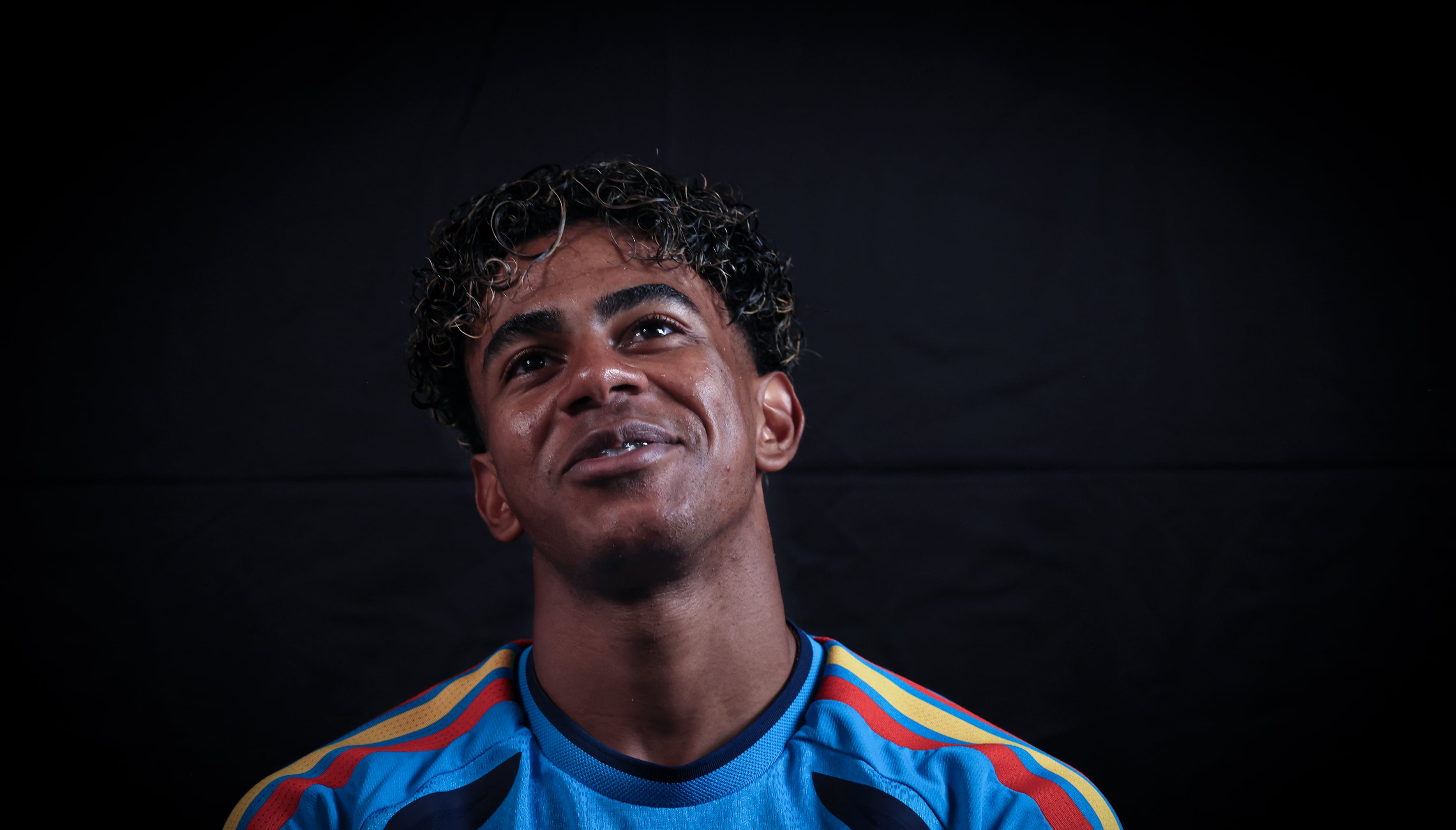 Lamine Yamal at Spain’s training camp in Chattanooga.