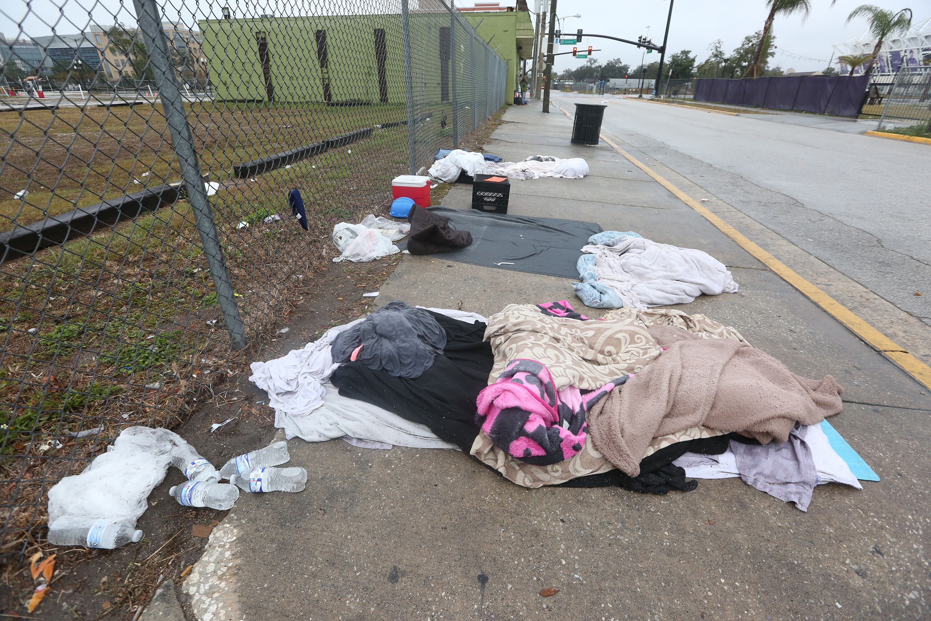 Florida introduces law allowing residents to sue over homeless people on the streets