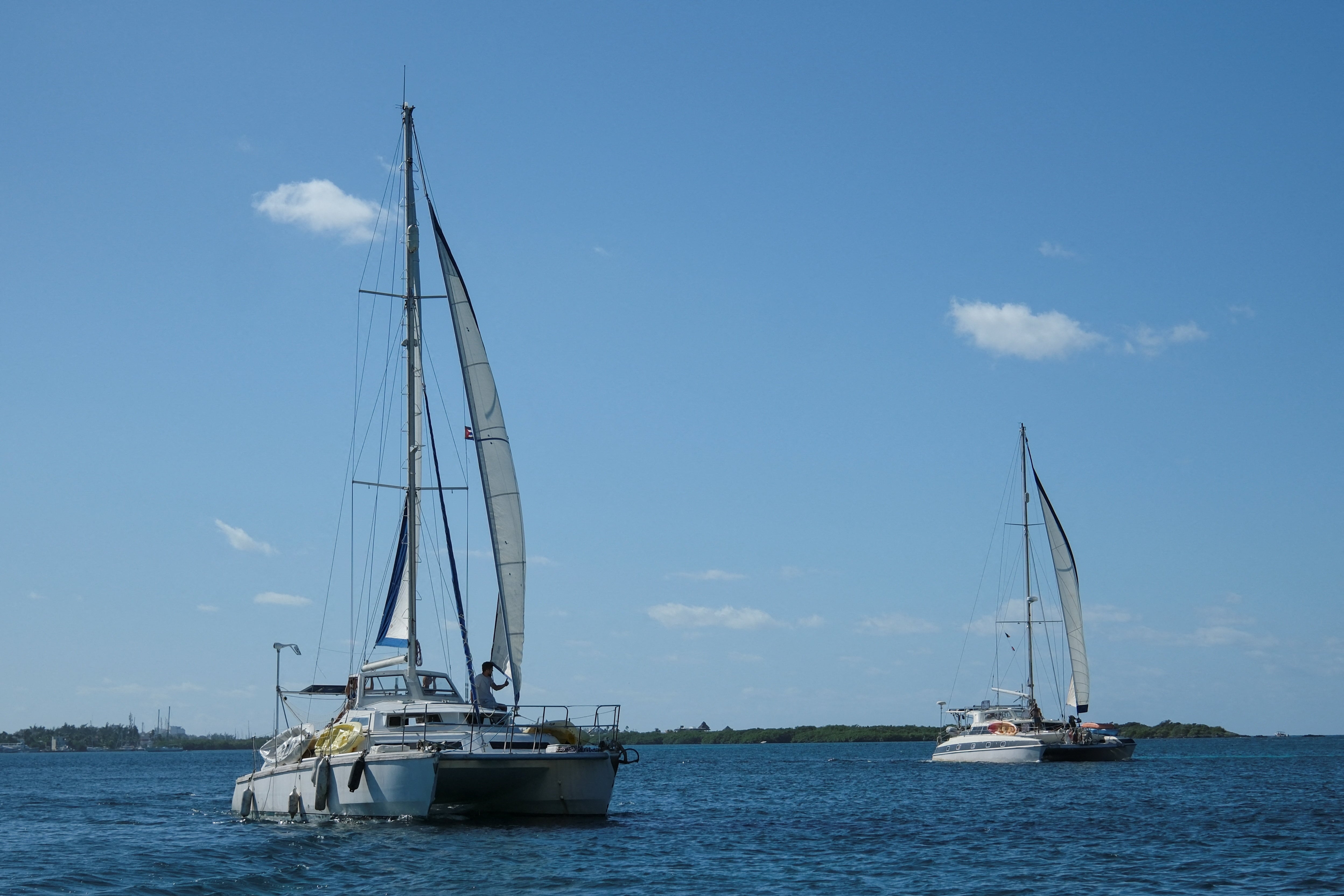 Mexican Navy searching for two sailboats carrying aid to Cuba lost in the Caribbean