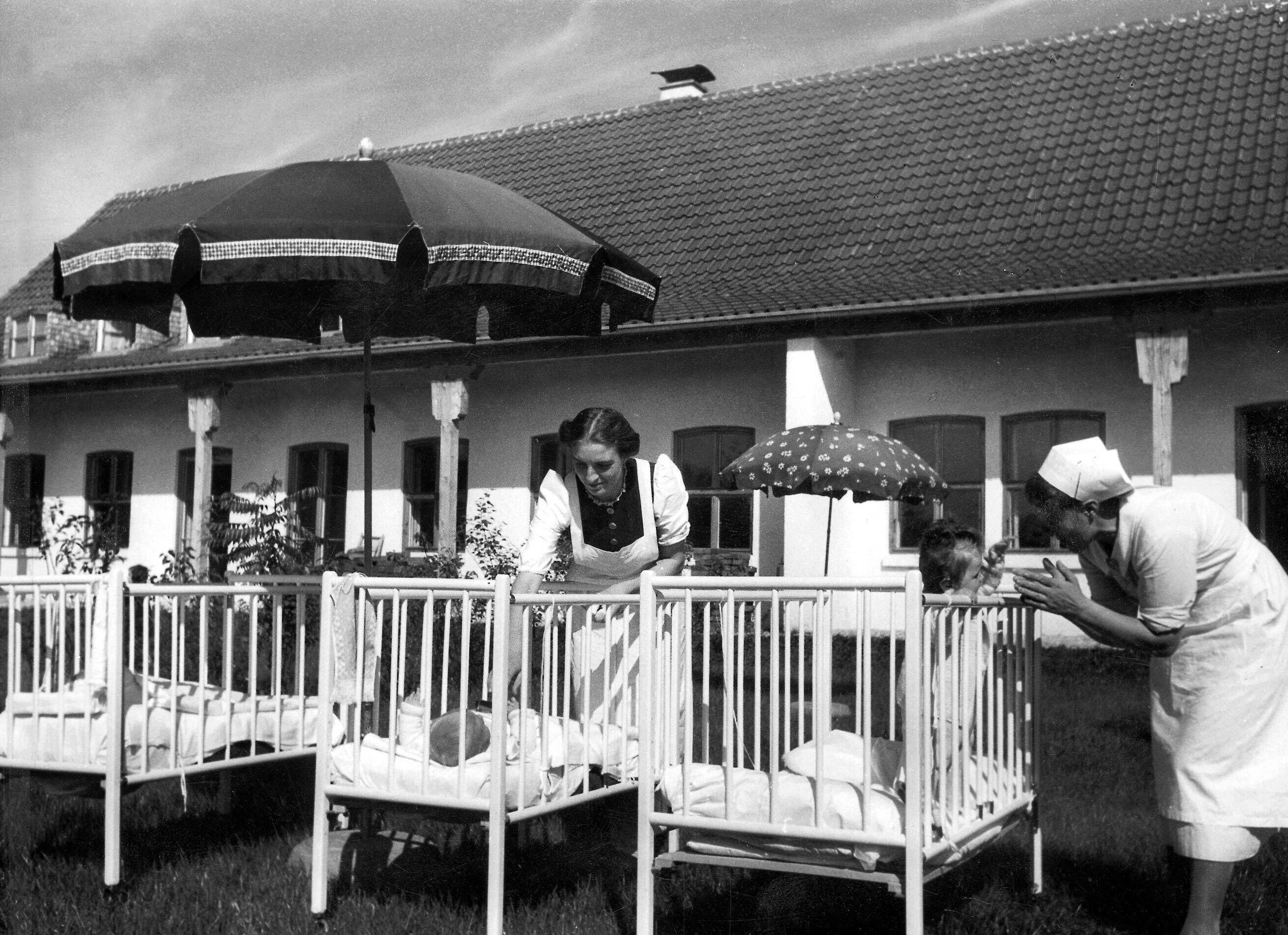 The SS maternity hospital in Steinhöring.