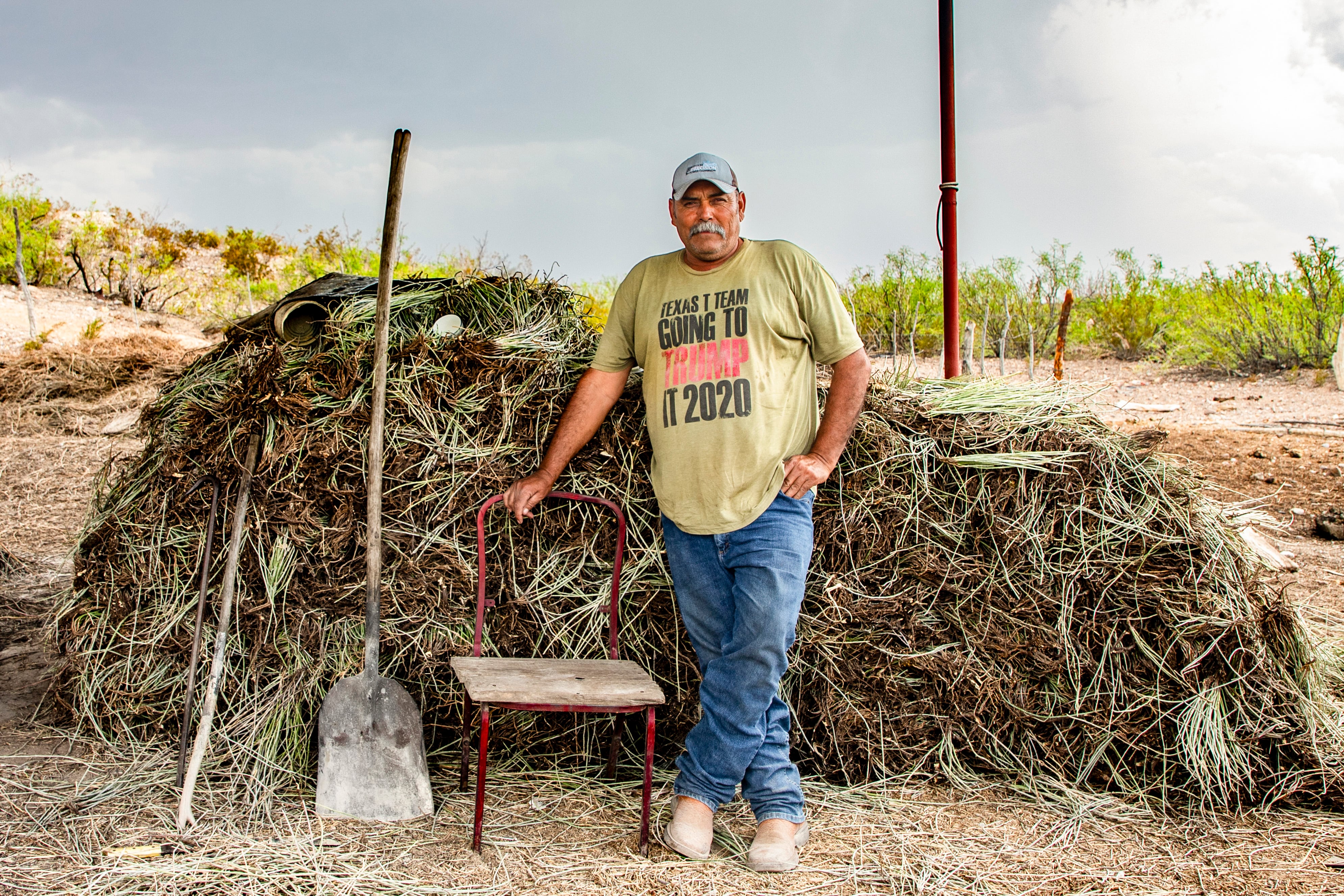 Juan José Romero, in La Noria, Boquillas, on April 14. 