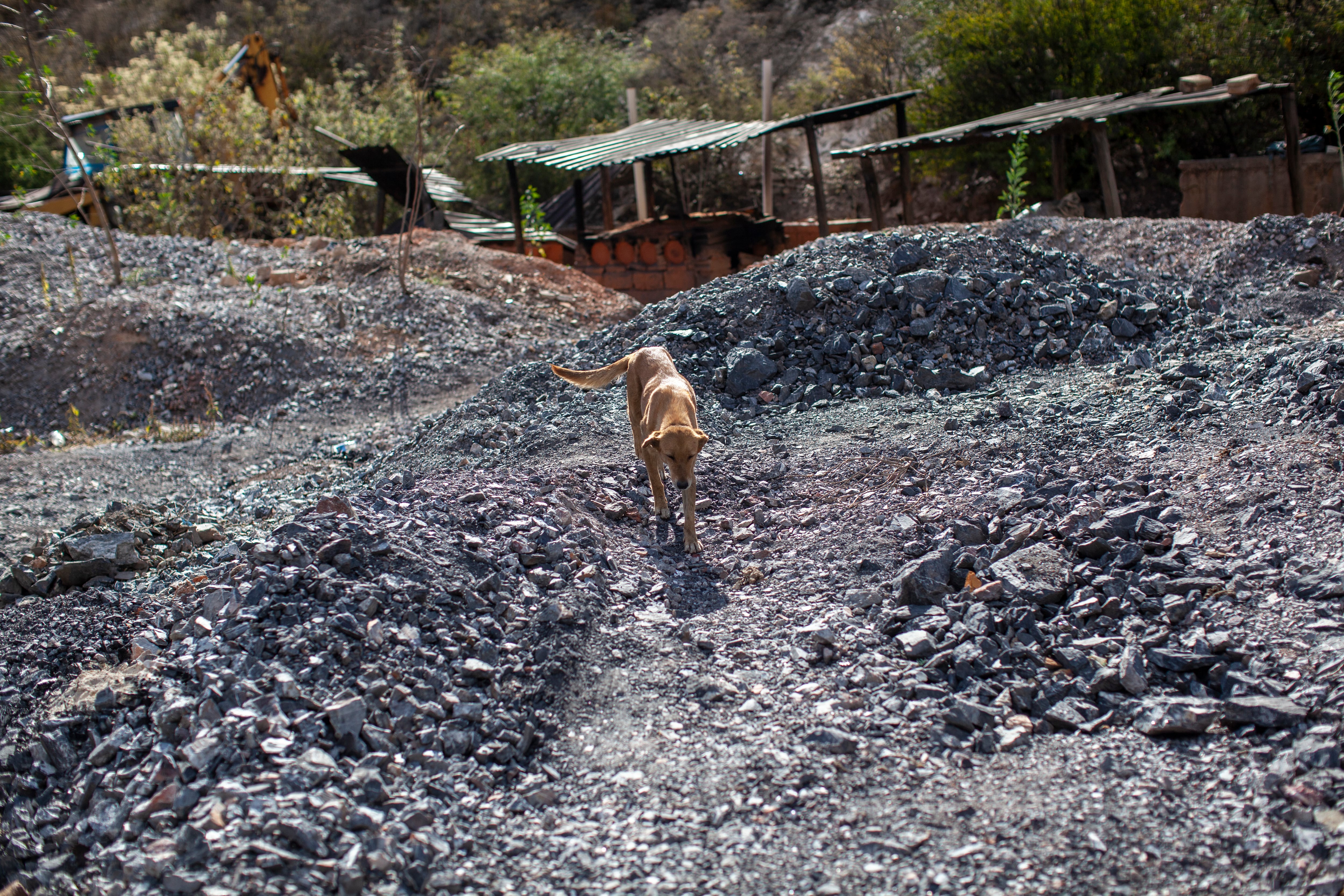 Furnace area of a mine in Querétaro.