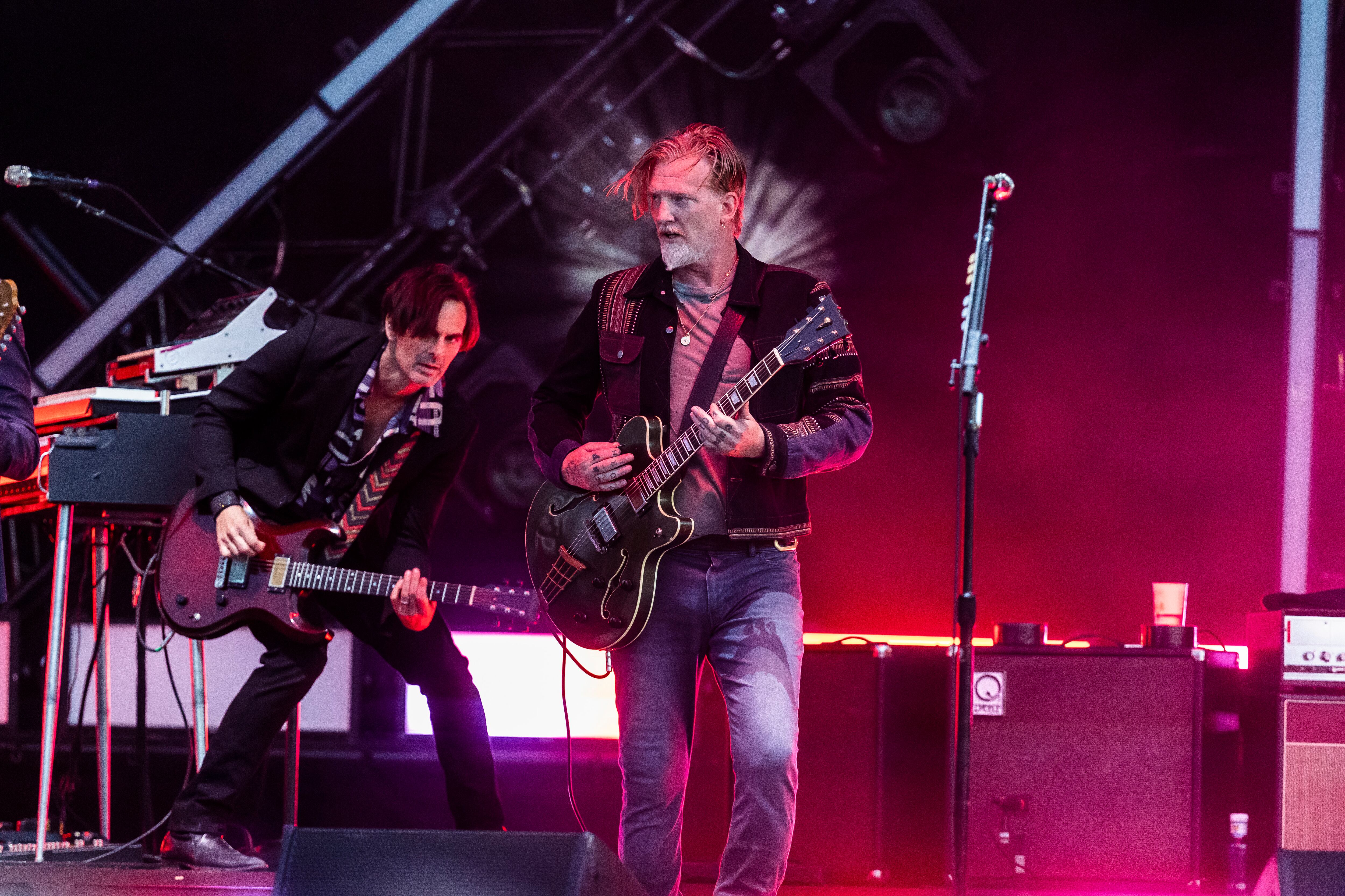 Queens of the Stone Age performance at Mad Cool 2023, in Madrid.