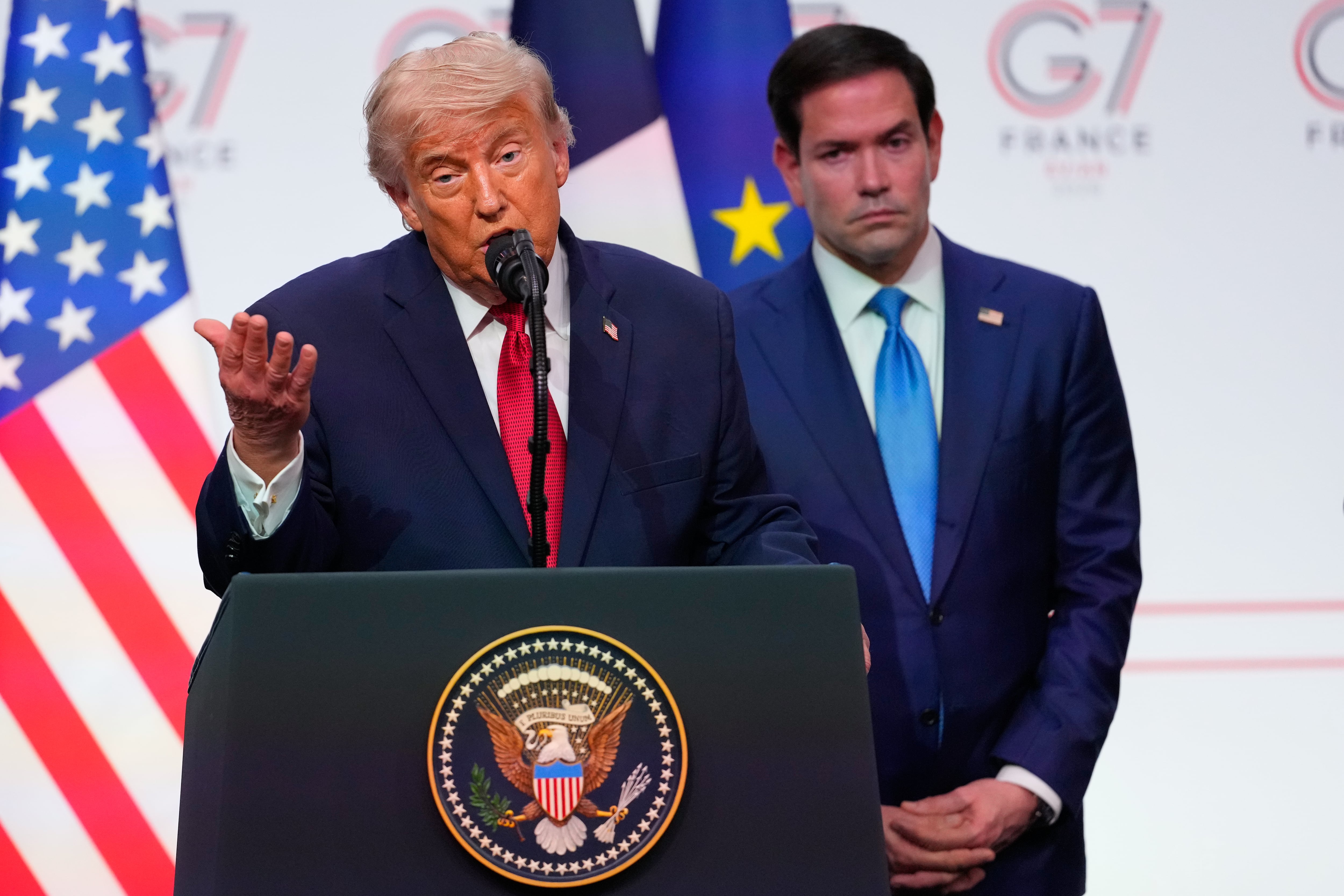 Trump and Rubio congratulate De la Espriella on his preliminary victory in Colombia Conservative leaders across Latin America also celebrated the results of the presidential election, which gives a razor-thin advantage to the self-styled outsider