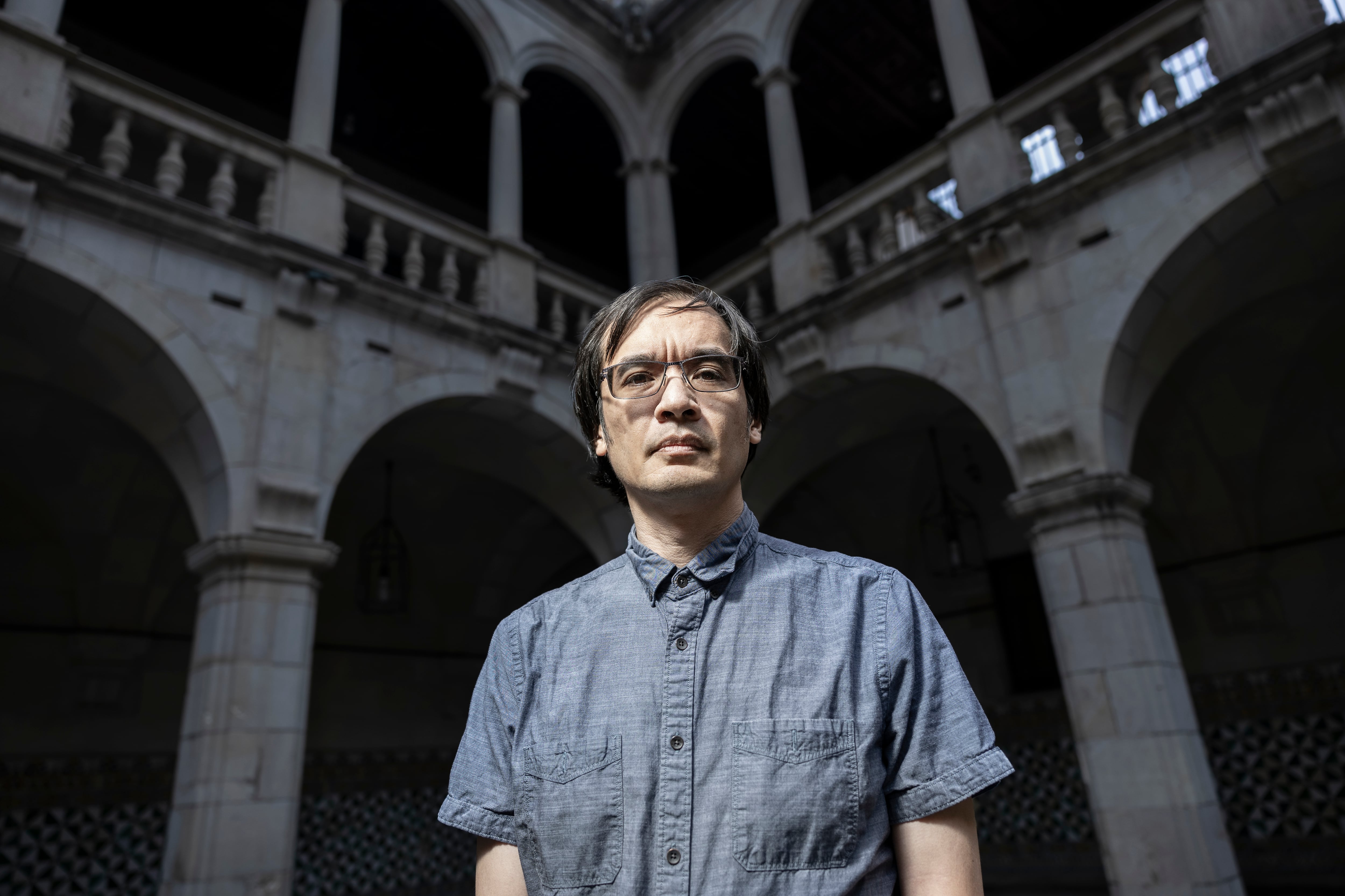 Mathematician Terence Tao, photographed on September 18 at the Institute of Catalan Studies, in Barcelona.