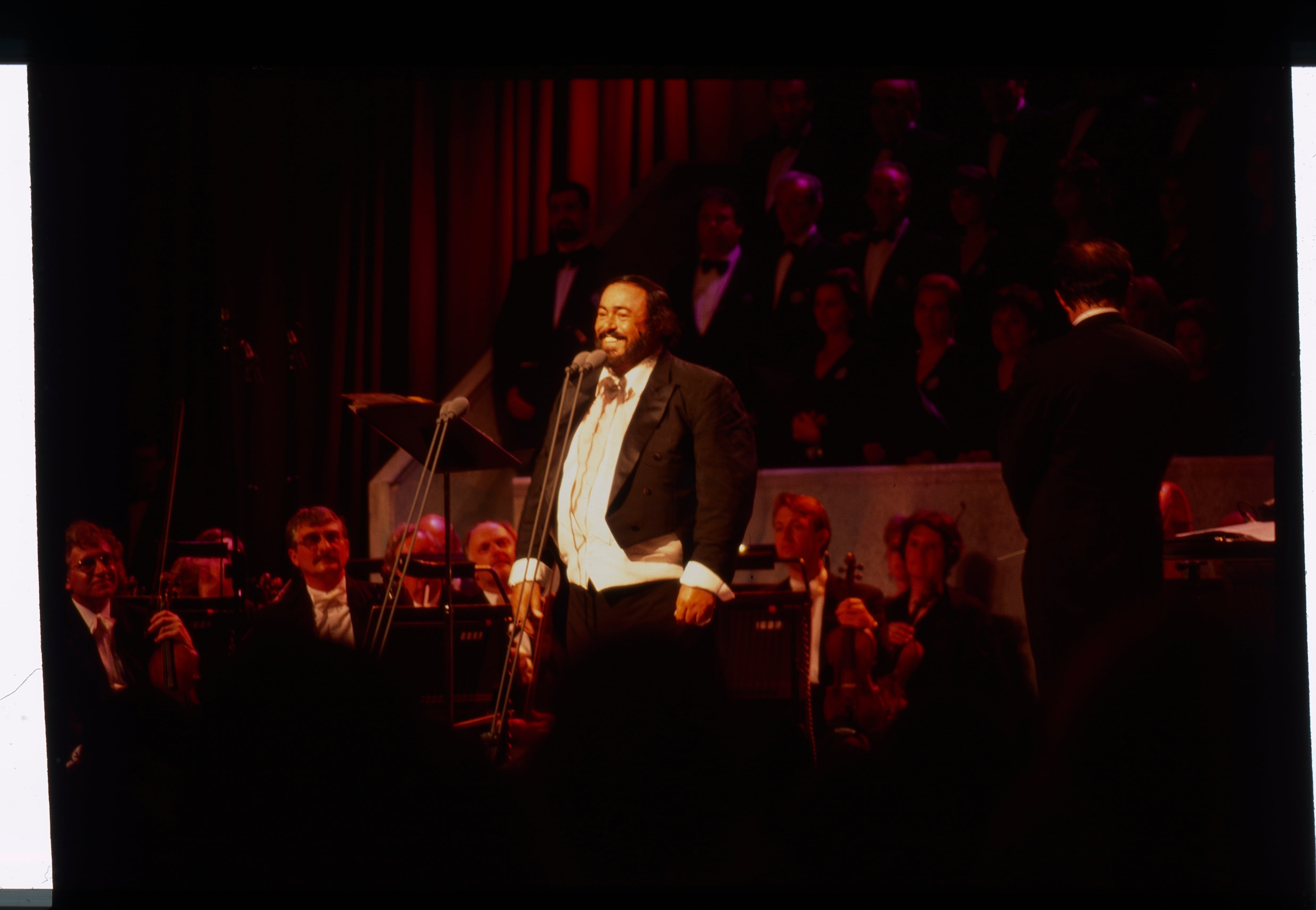 A lost recording of a Pavarotti concert in a Welsh village is released
