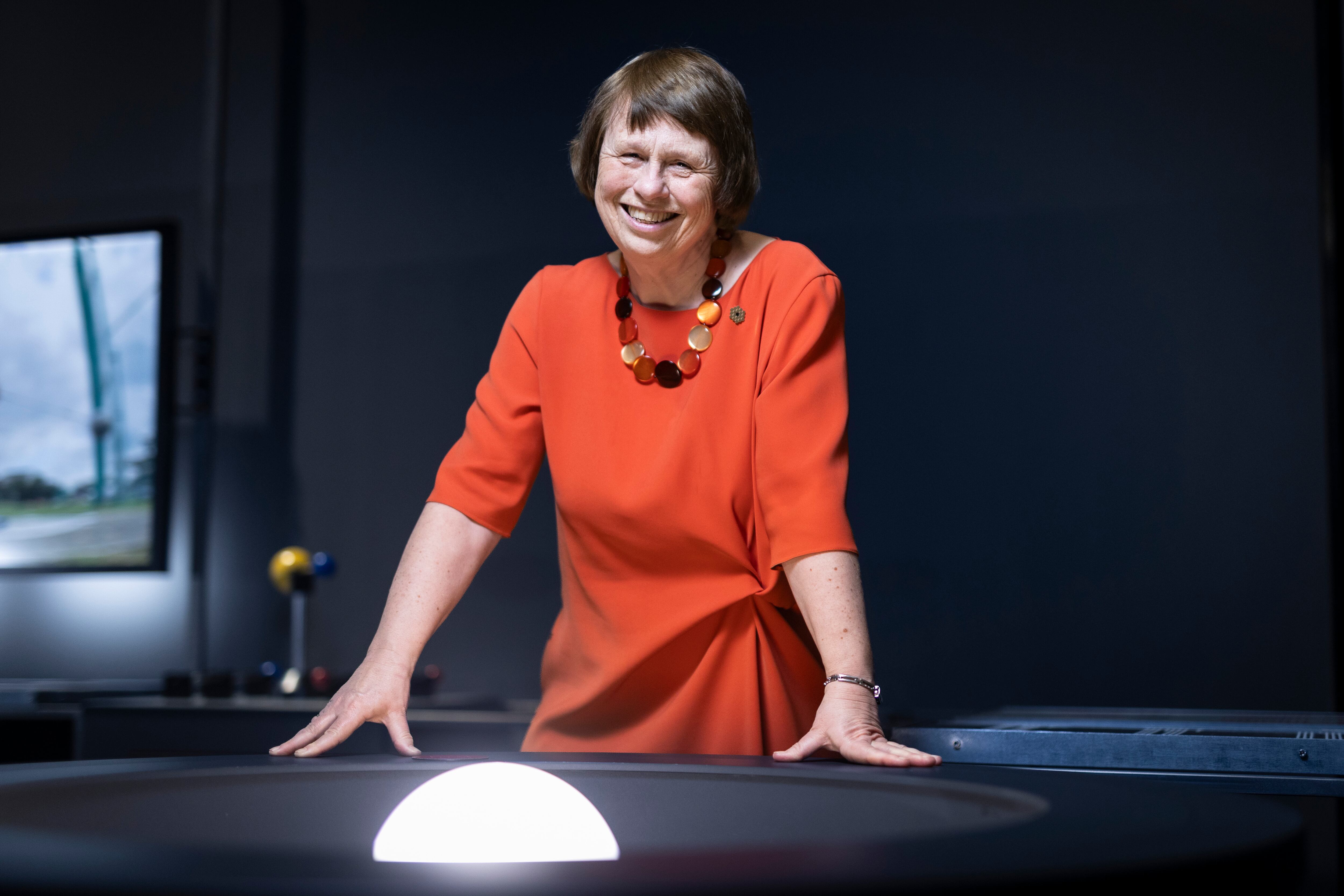 Ewine van Dishoeck, at Cosmocaixa Barcelona in February.