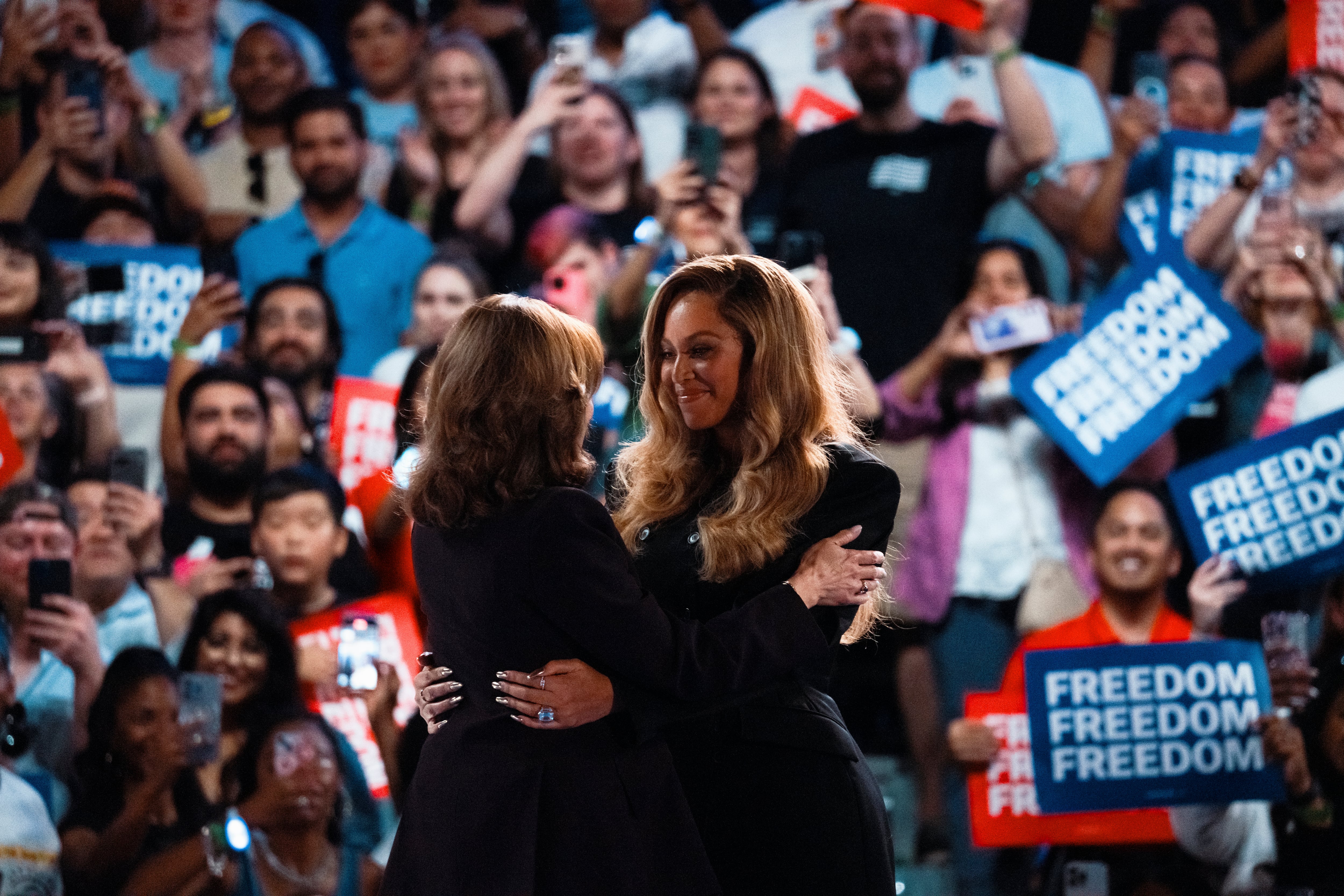 From Beyoncé to Schwarzenegger: Celebrities rally behind Kamala Harris amid polarization 