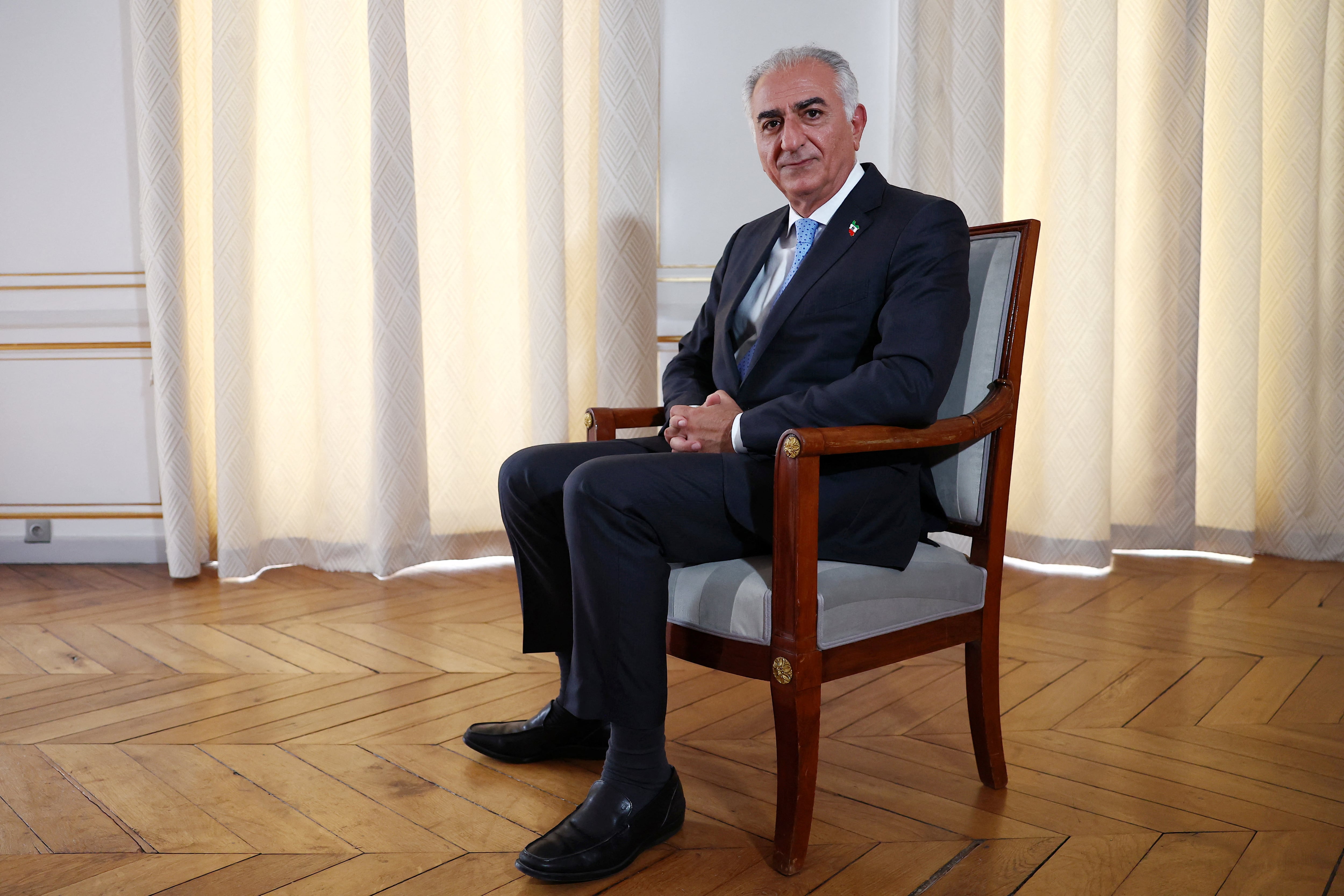 Reza Pahlevi, the deposed crown prince raised up by the desperation of the Iranian people