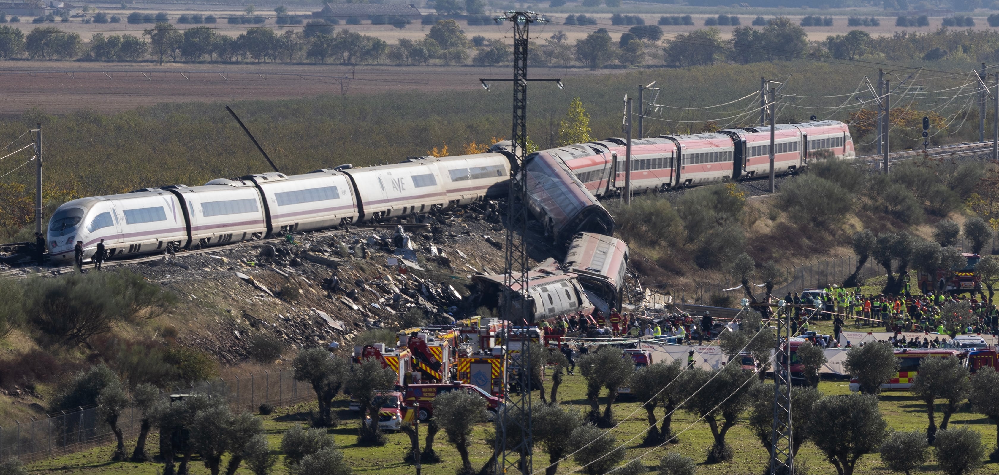 At least 68 people killed in high-speed rail crash in Spain