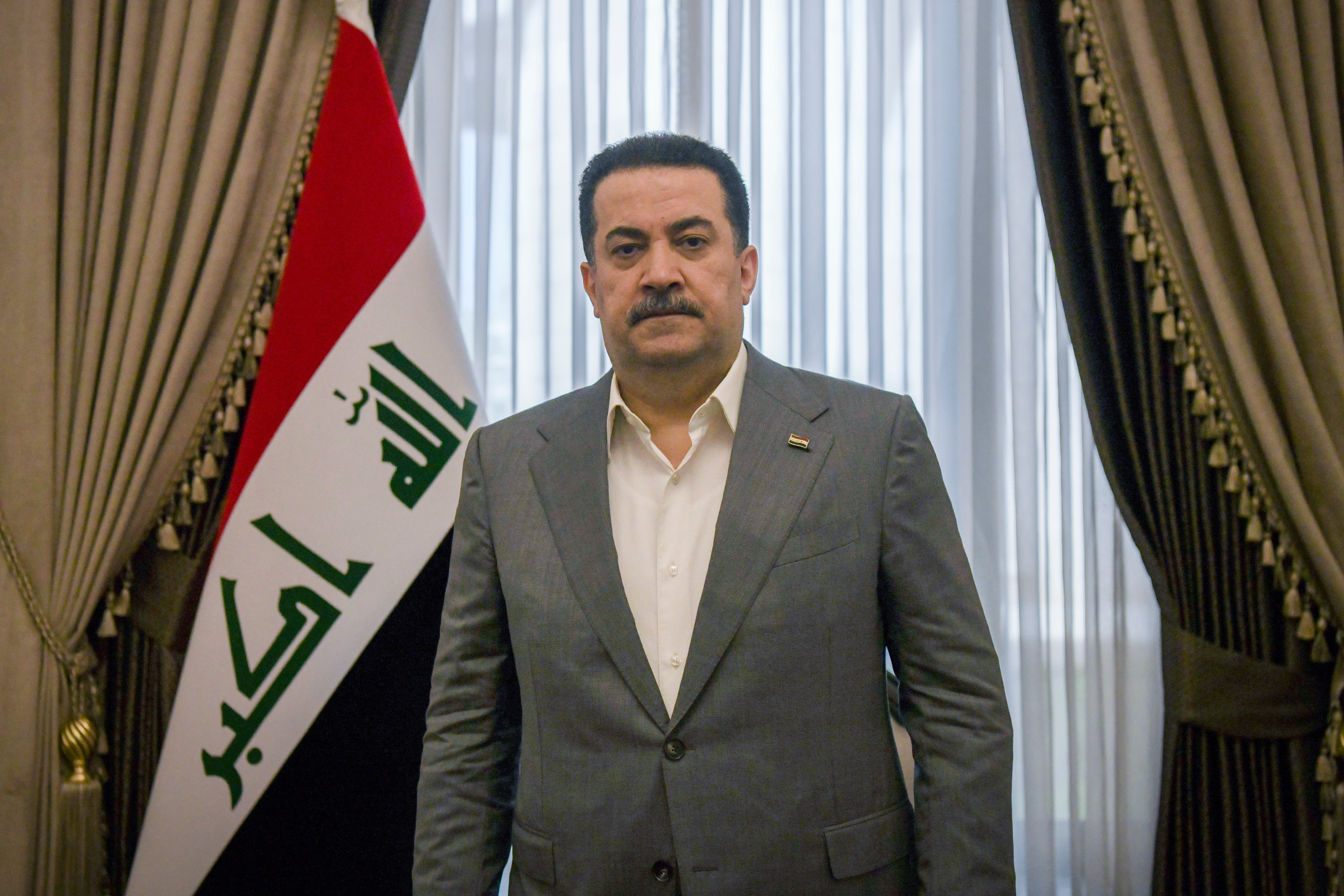 Mohammed Shia’ al-Sudani: ‘Iraq does not want to be a party to this war, which lacks any legal basis’