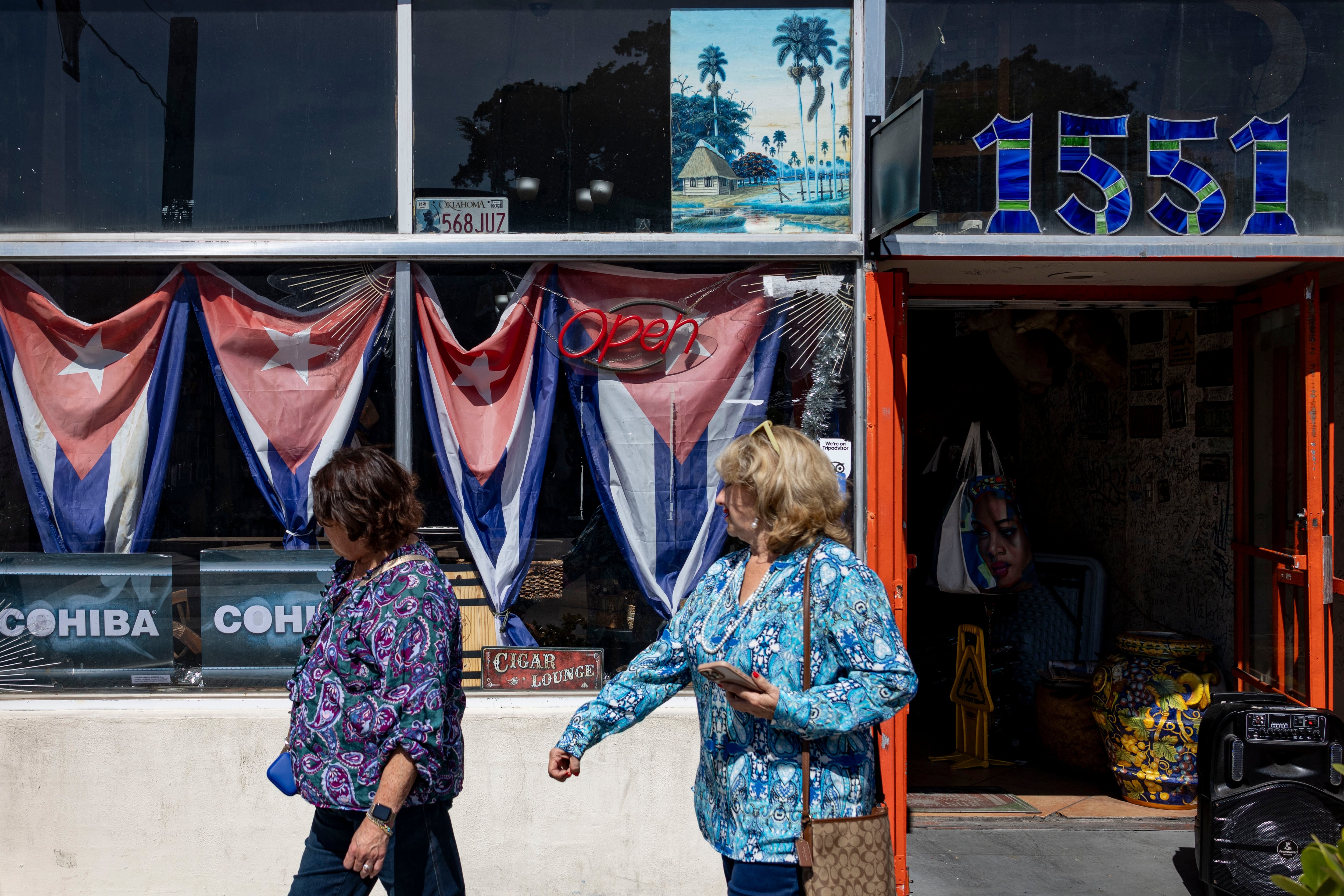 Cuban community in Miami, February 25. 
