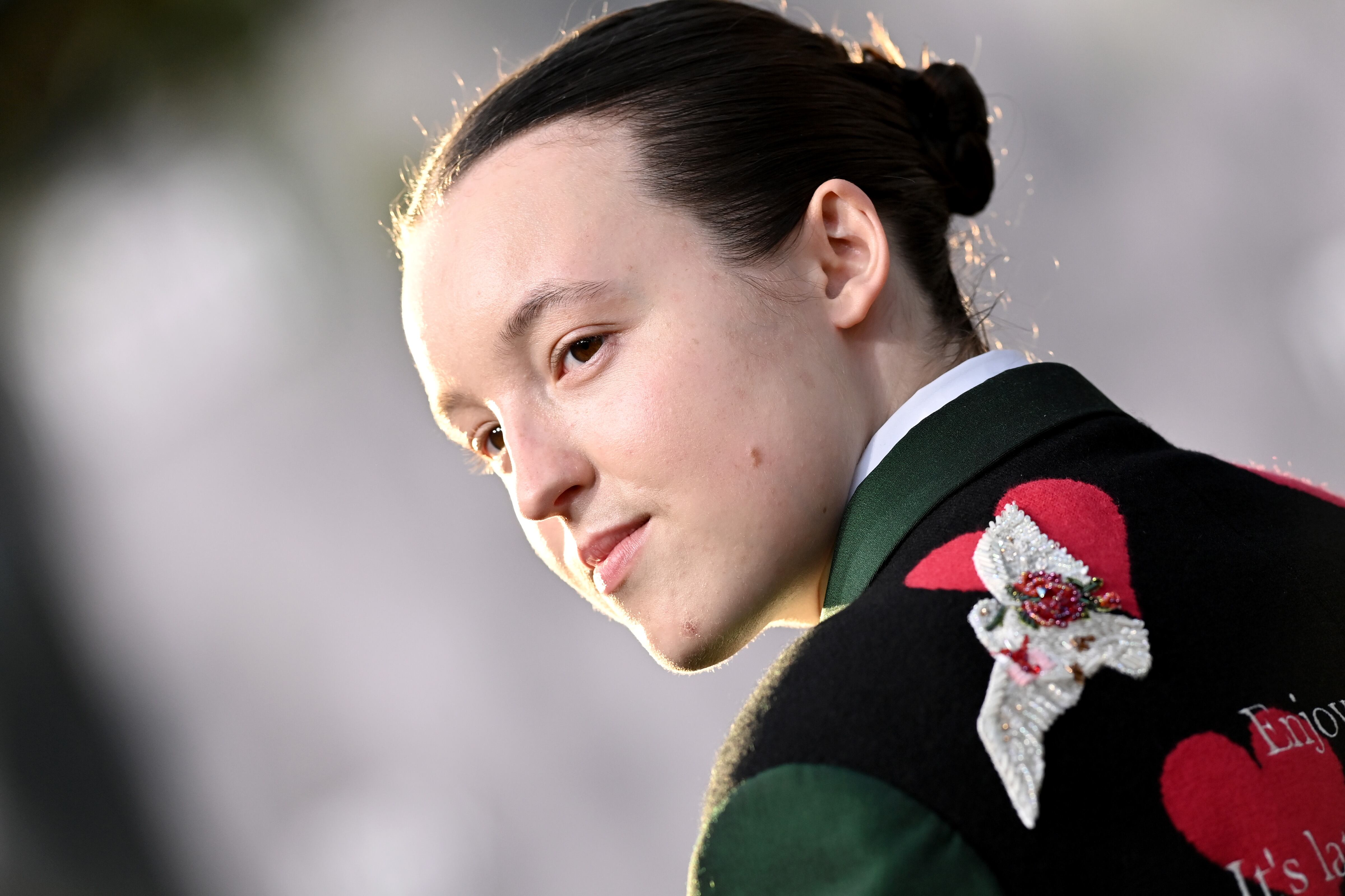 Bella Ramsey at the official presentation of 'The Last of Us'.