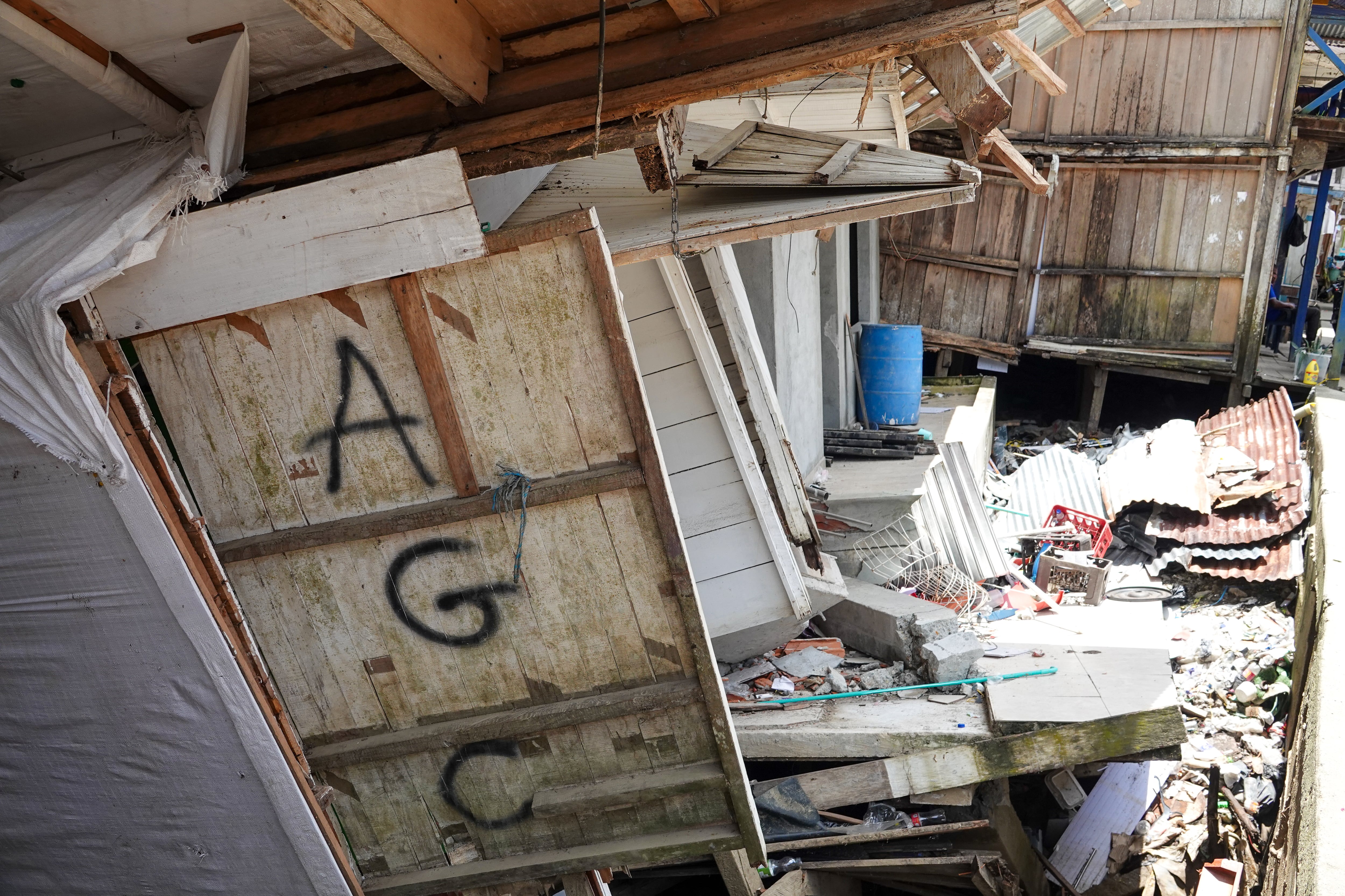 Displaced by Colombia’s conflict, now uprooted again by the earthquake: ‘We arrived with nothing and we’re back to having nothing’