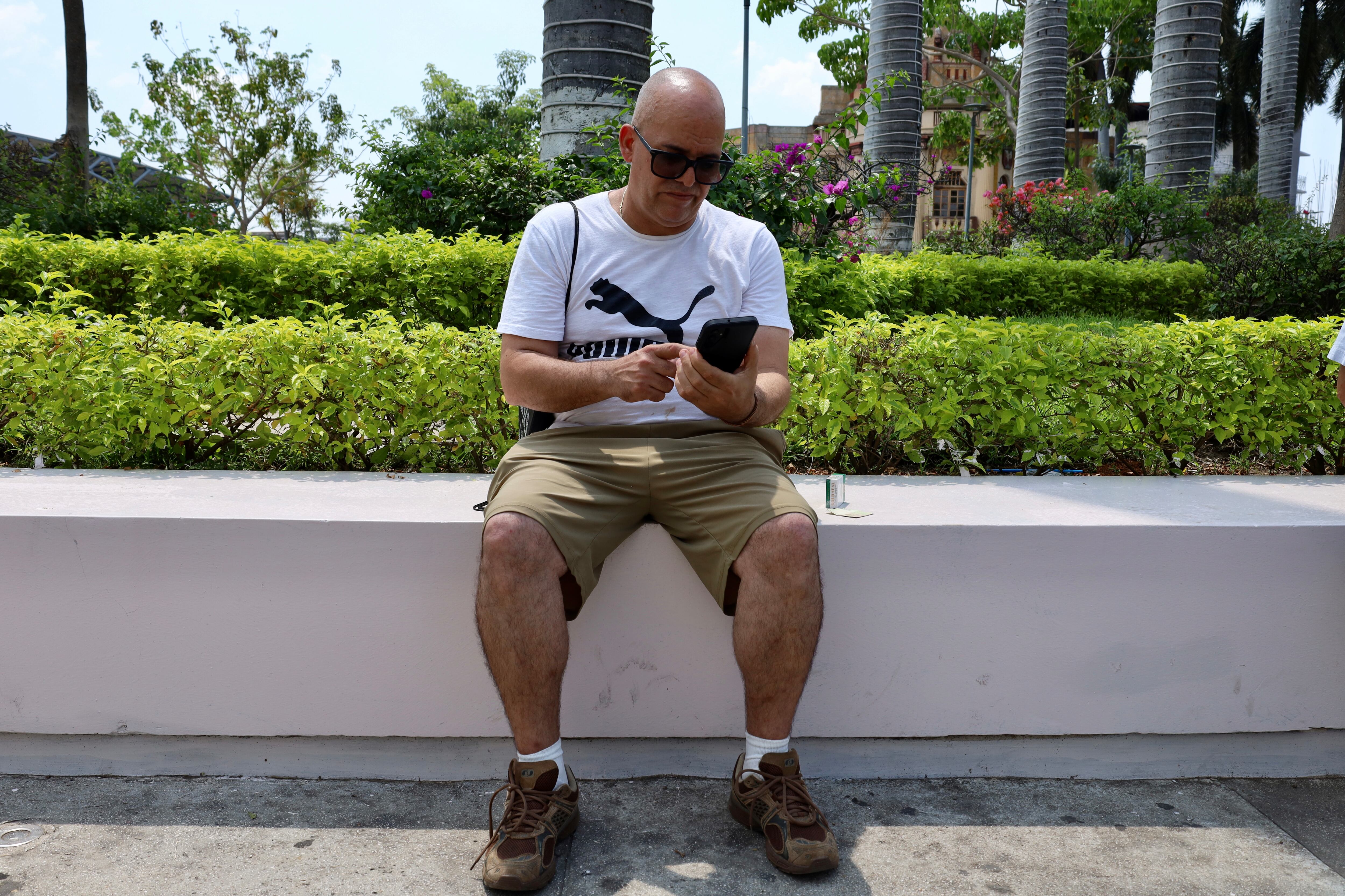 Juan Carlos Rodríguez, a chef, in Tapachula on March 27.