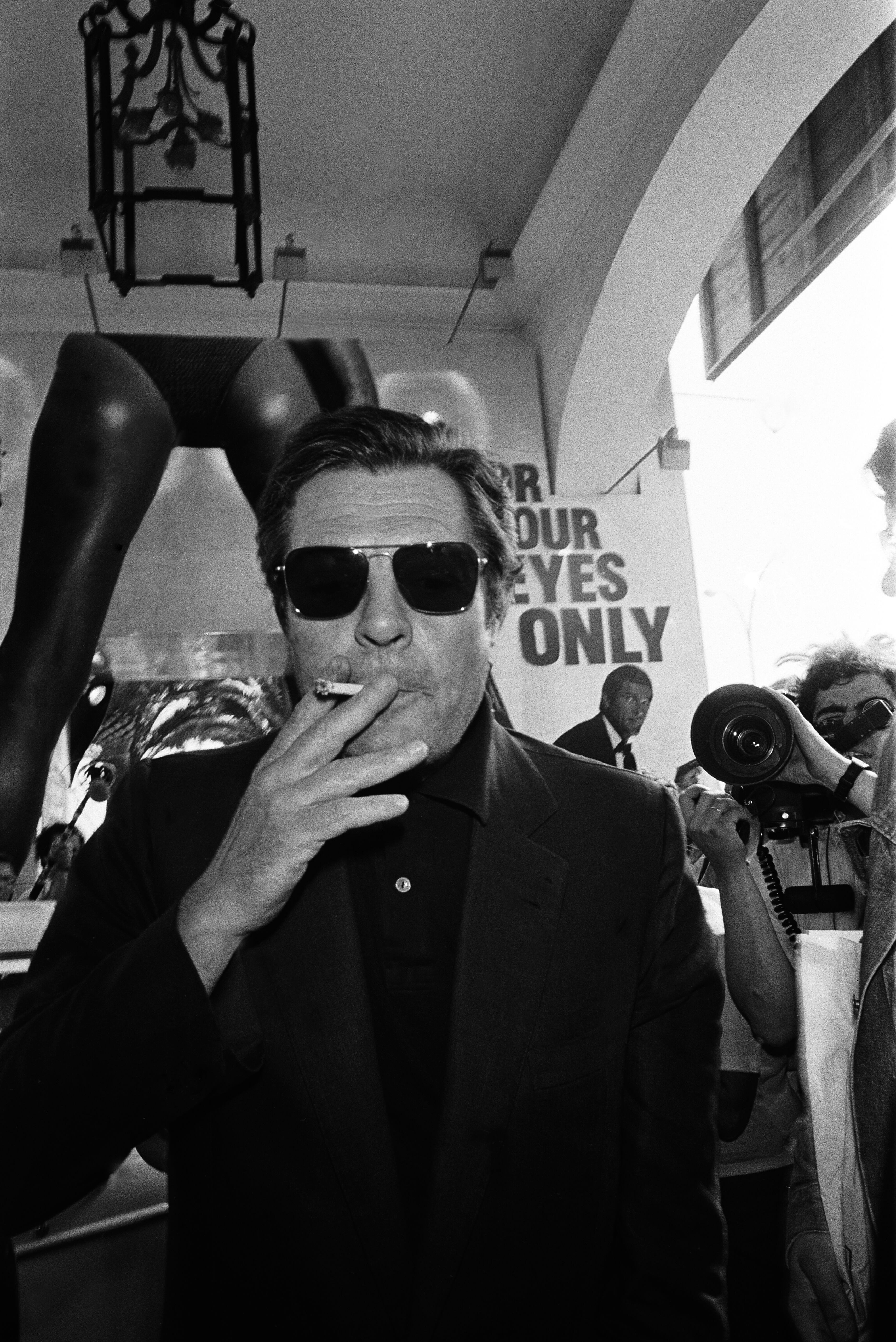 Marcello Mastroianni in Cannes in 1981.
