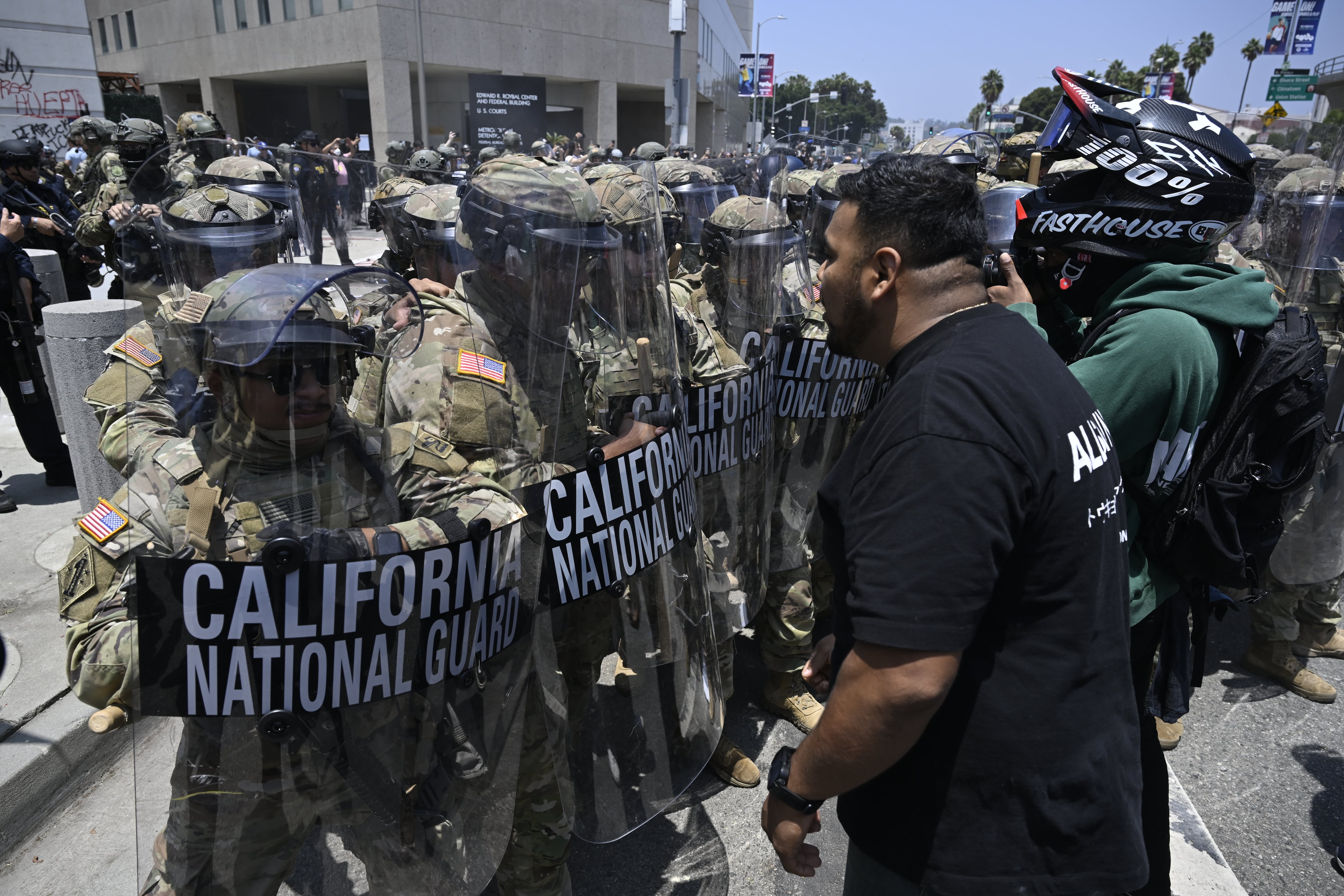 EE UU- PROTESTAS ICE-LOS ÁNGELES