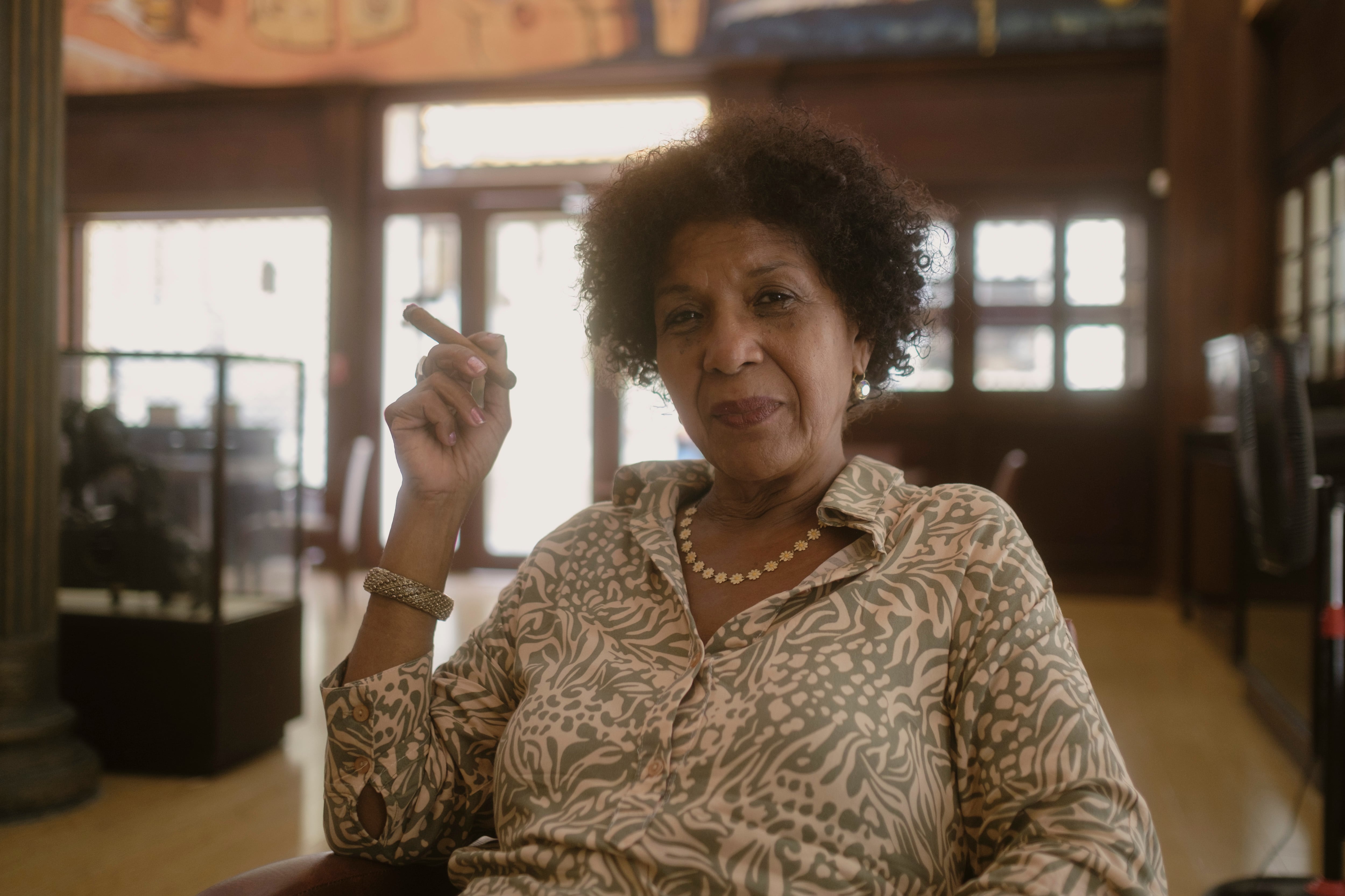 Historian Zoe Nocedo, pictured in Havana.