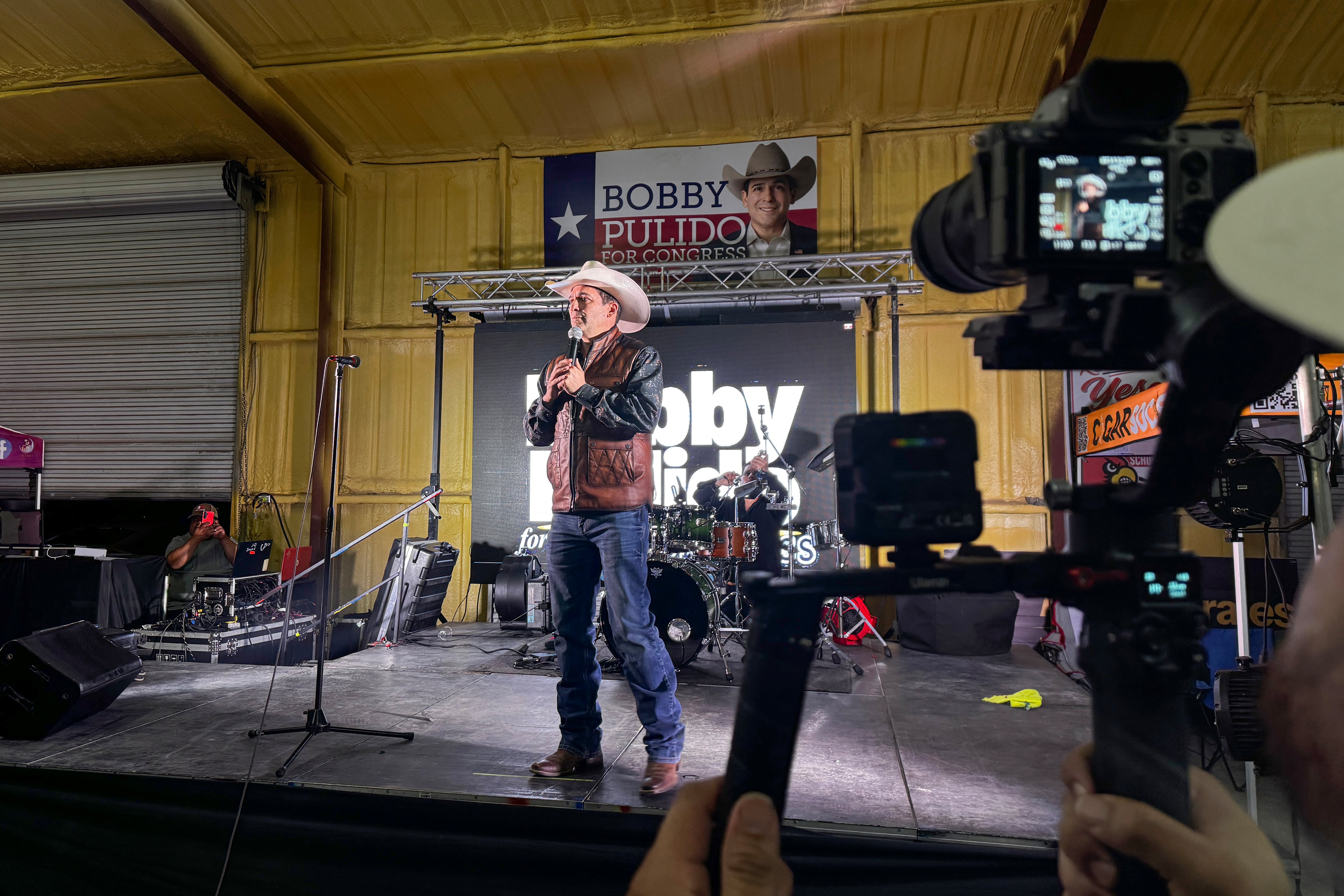 Bobby Pulido in McAllen, Texas, October 16.