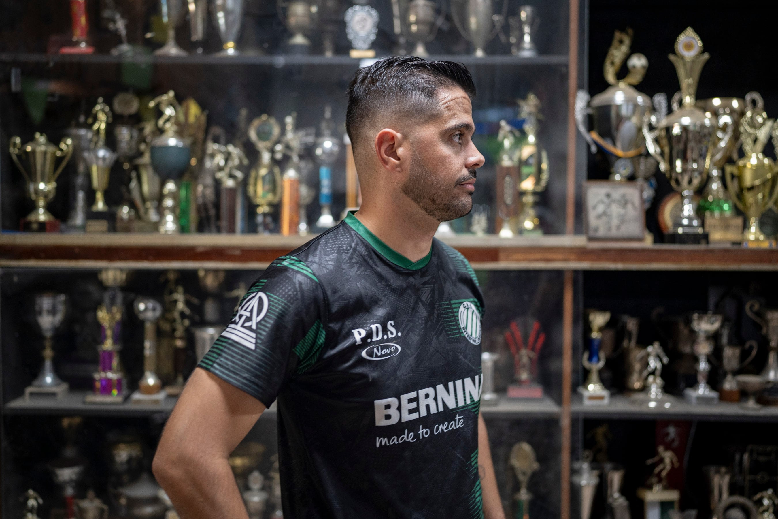 Pedrinho de Sousa, goalkeeper for Inter Willemstad.
