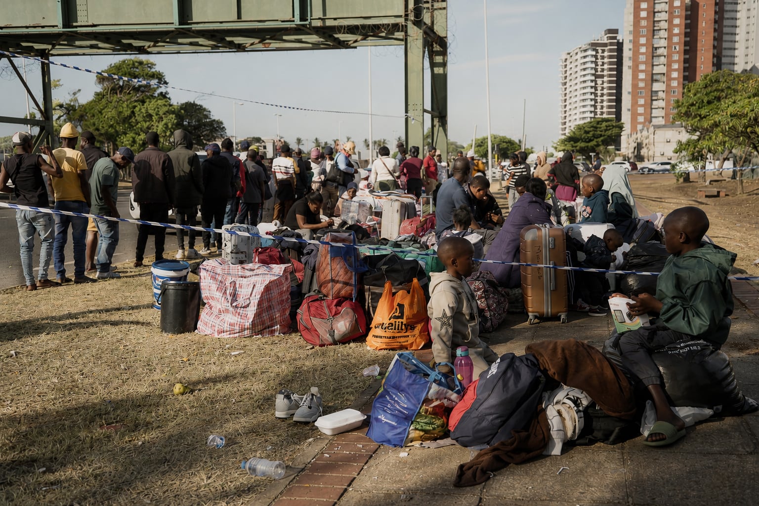 Dozens of migrants from Malawi have been waiting for days to be sent back home after receiving threats from anti-immigrant groups in Durban.