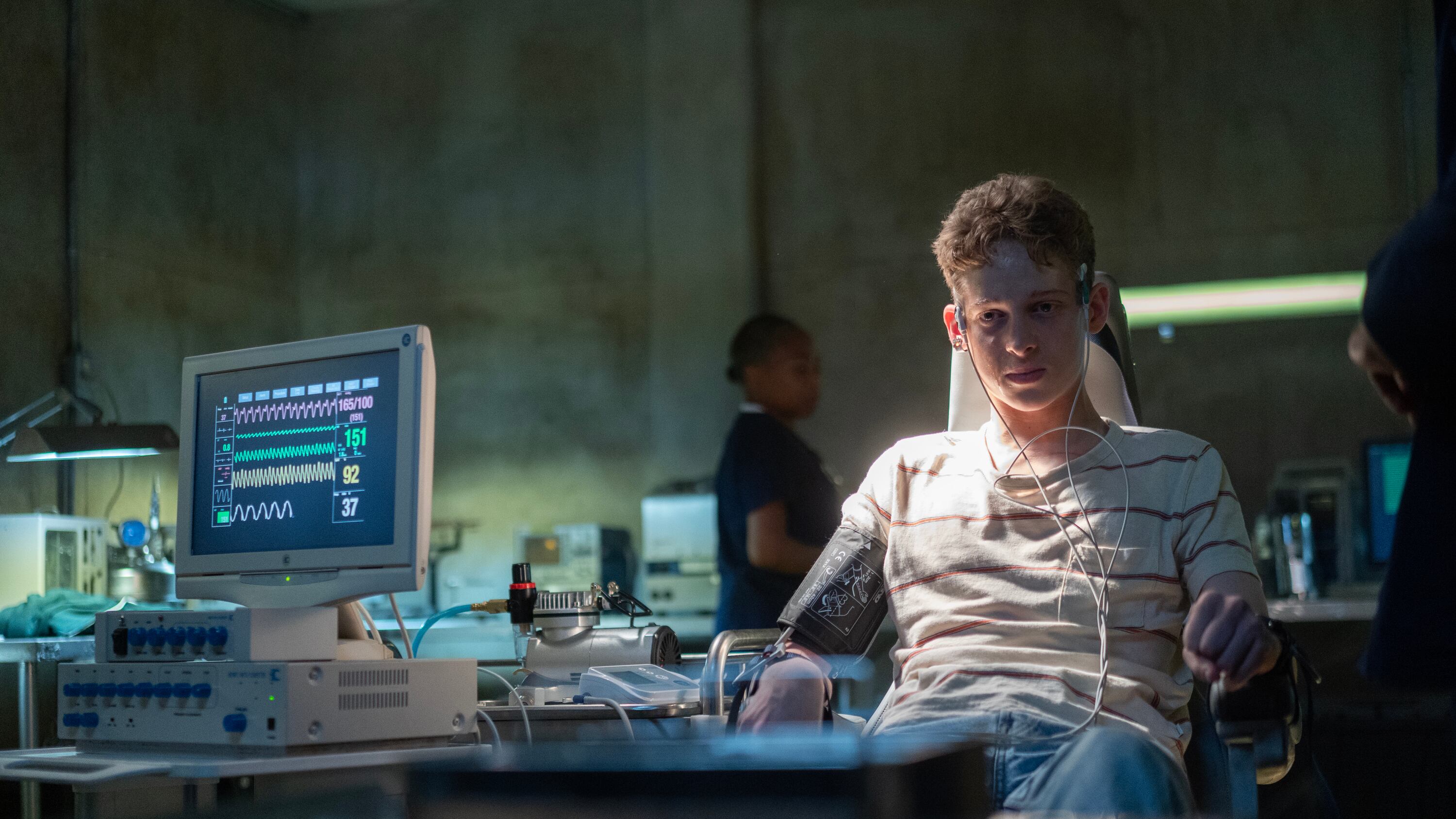 Joe Freeman as Luke Ellis, the protagonist of 'The Institute.'