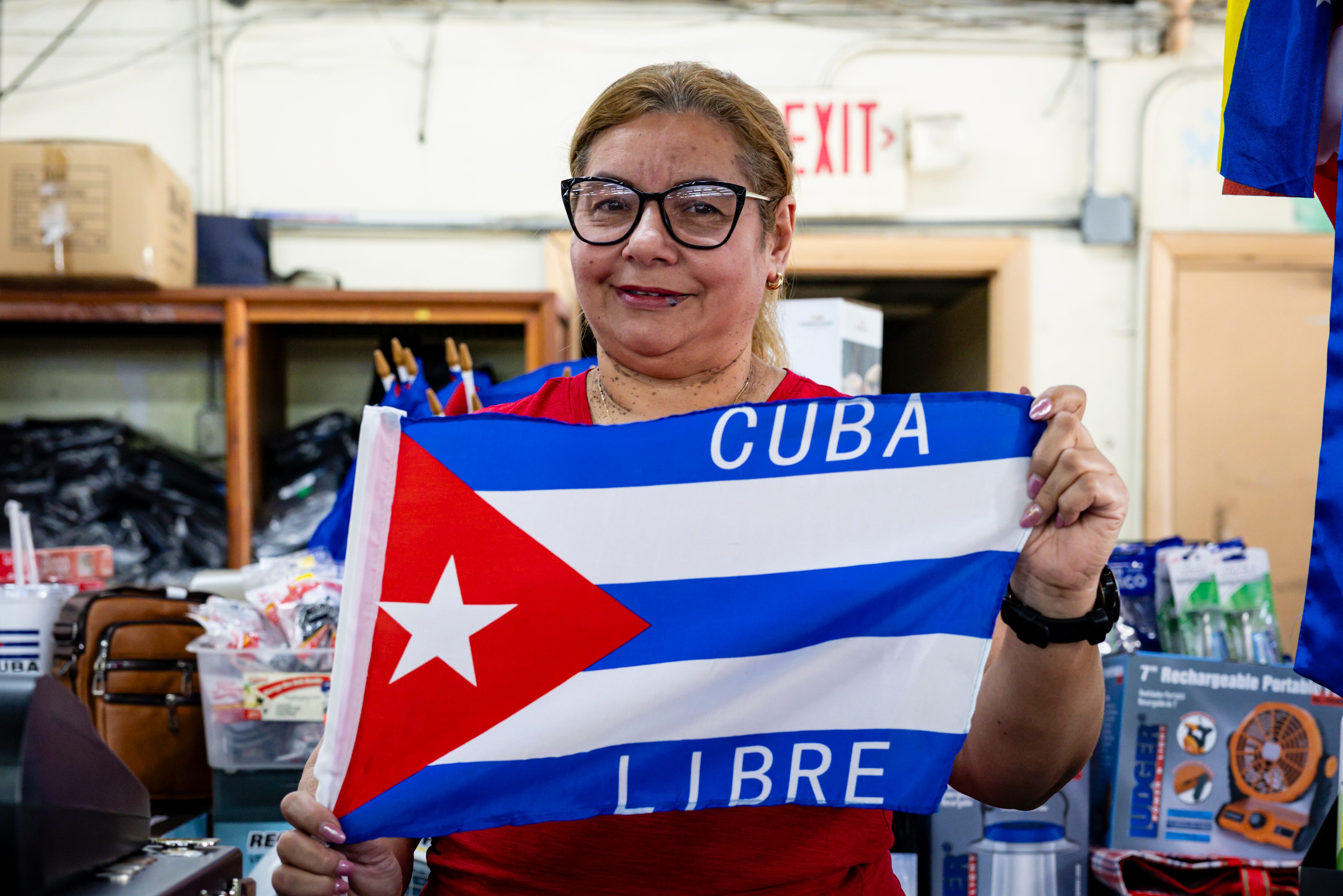 Norelbis Ramirez in Florida, on April 8.