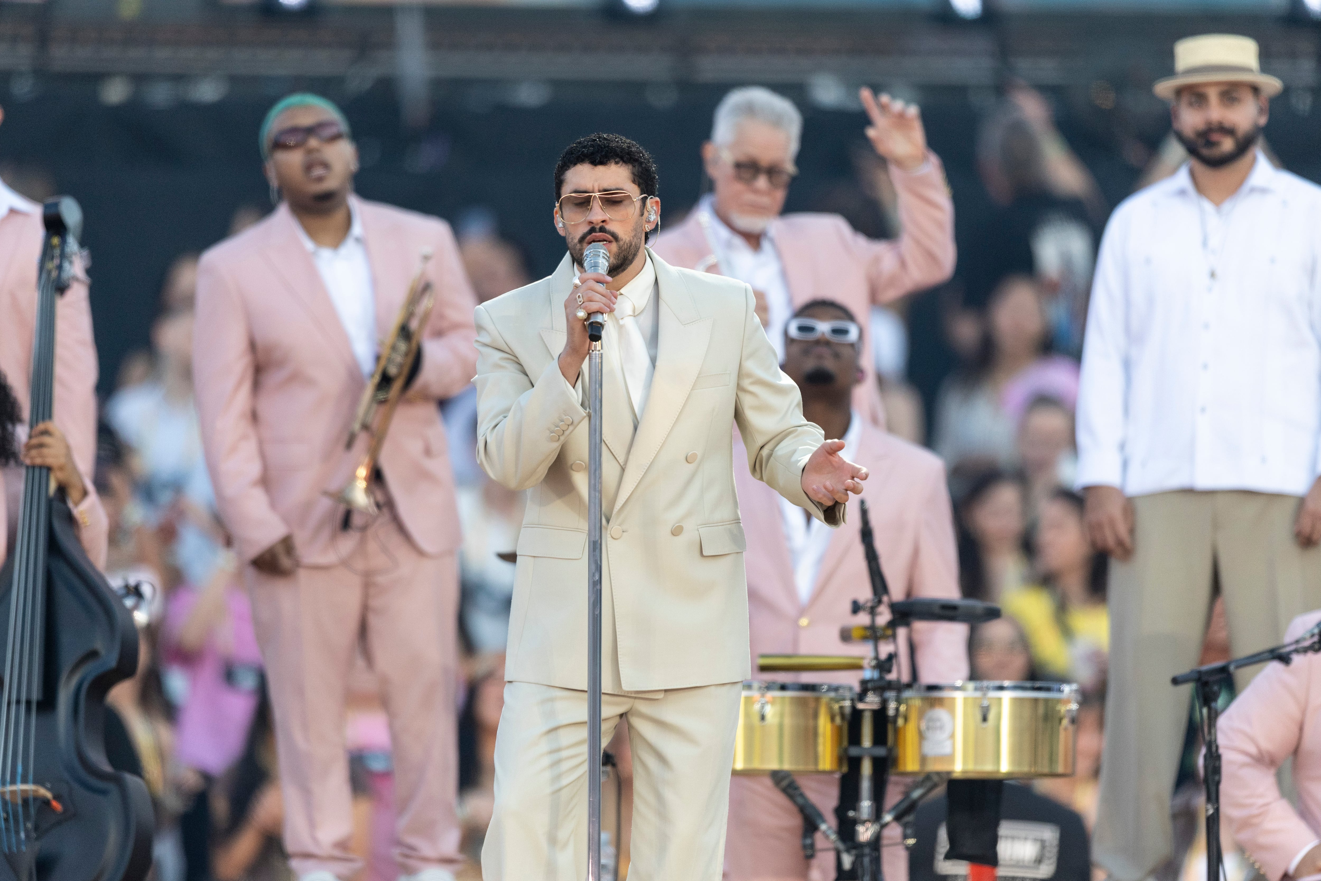 Bad Bunny’s concert at the Estadi Olímpic in Barcelona on May 22.