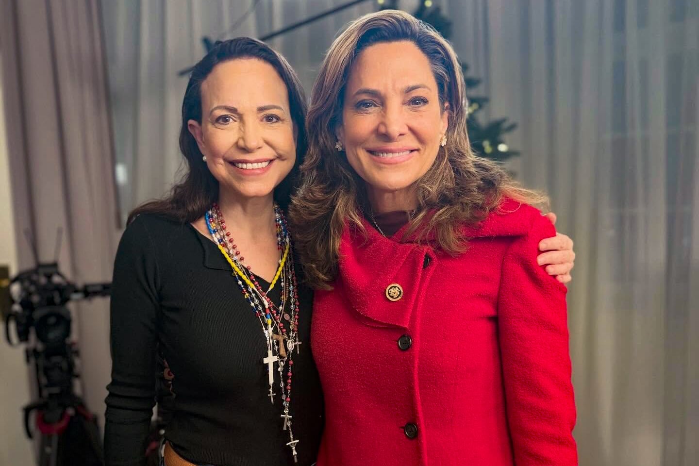 María Corina Machado intervenes in US midterms with endorsement of Trump critic María Elvira Salazar