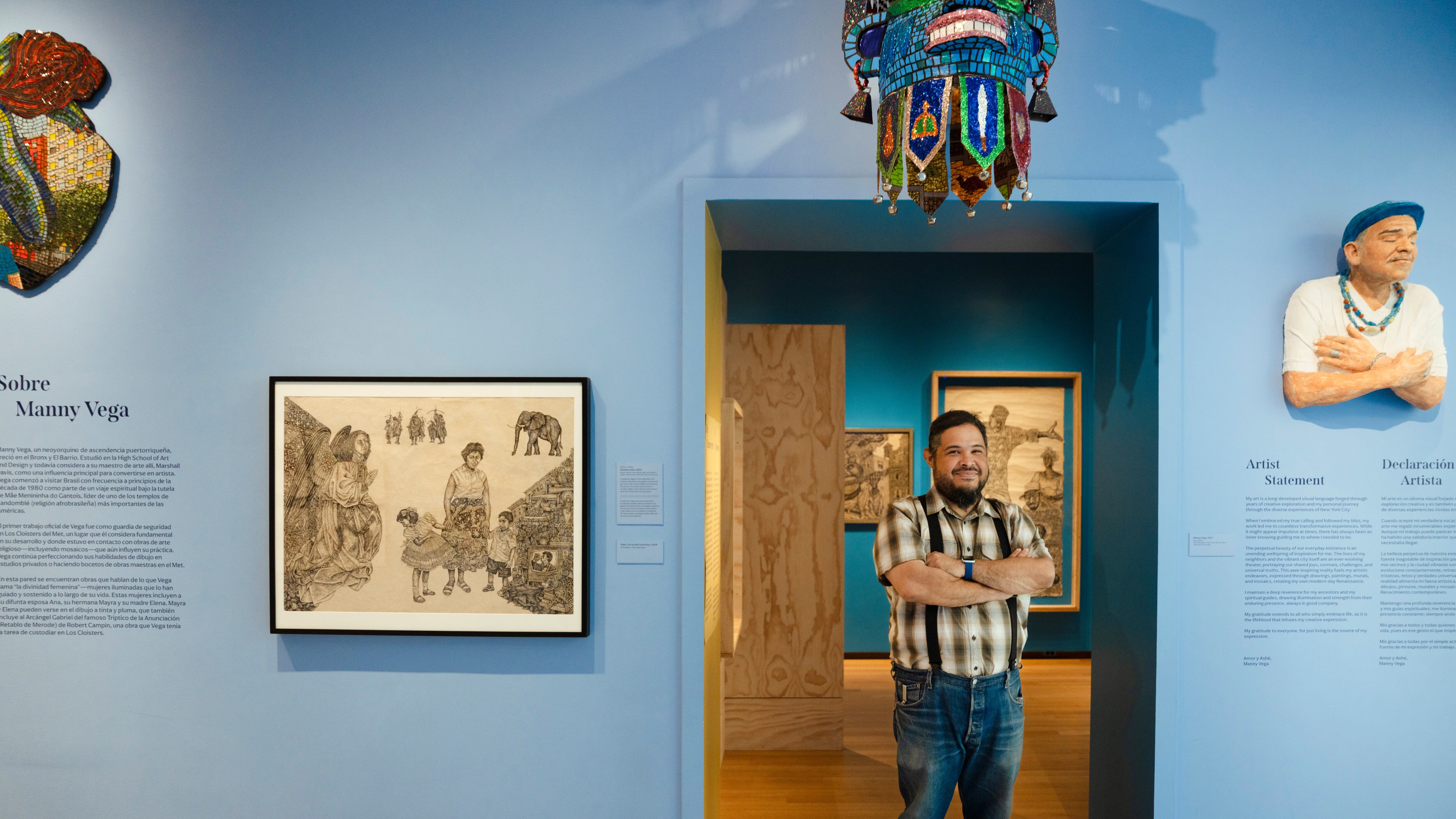 Angel “Monxo” Lopez, the first permanent curator of Latin American descent at the Museum of the City of New York (MCNY), pictured on Wednesday, September 11, 2024.