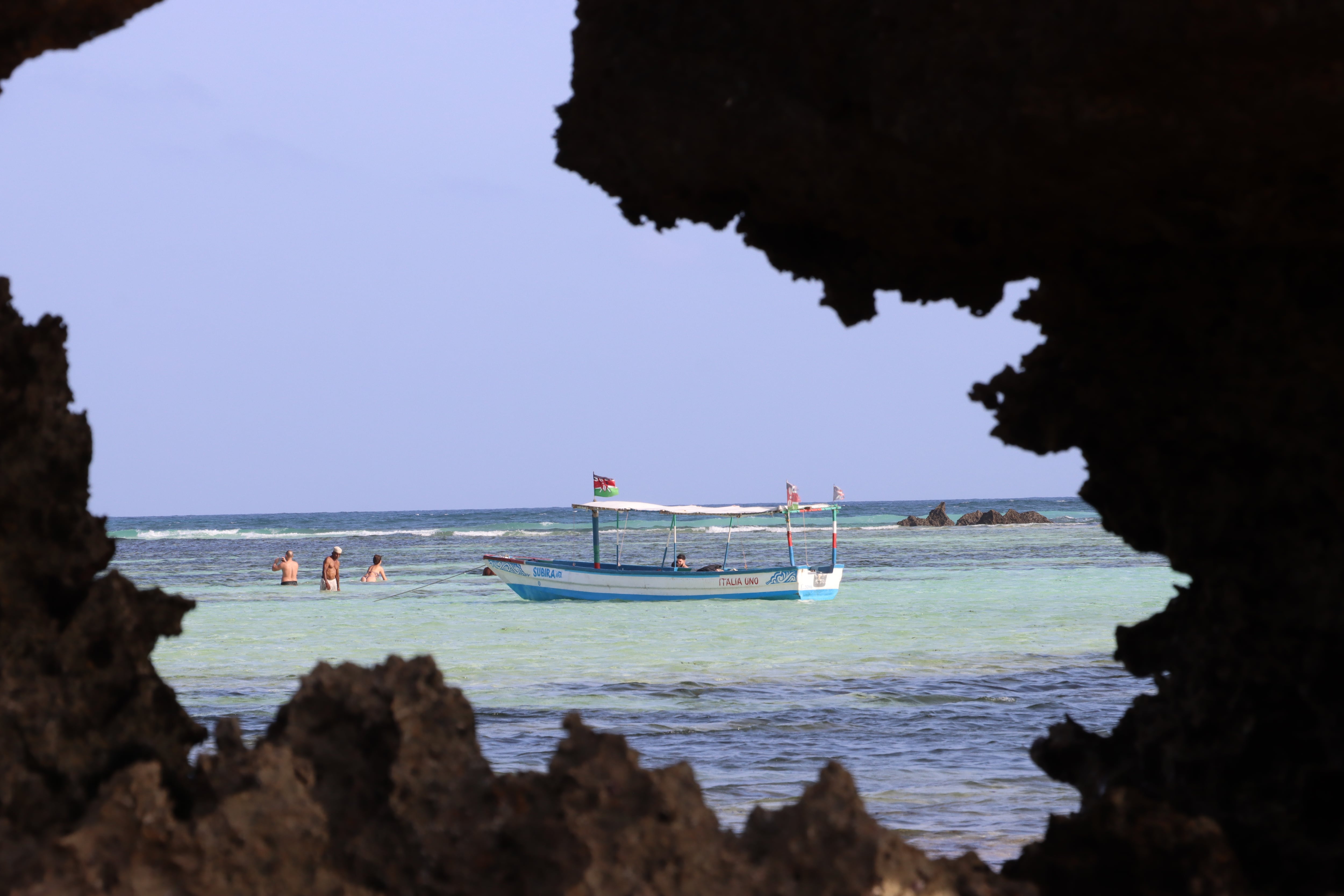 A tourist boat named ‘Subira. Italia Uno’ on December 25, 2024.
