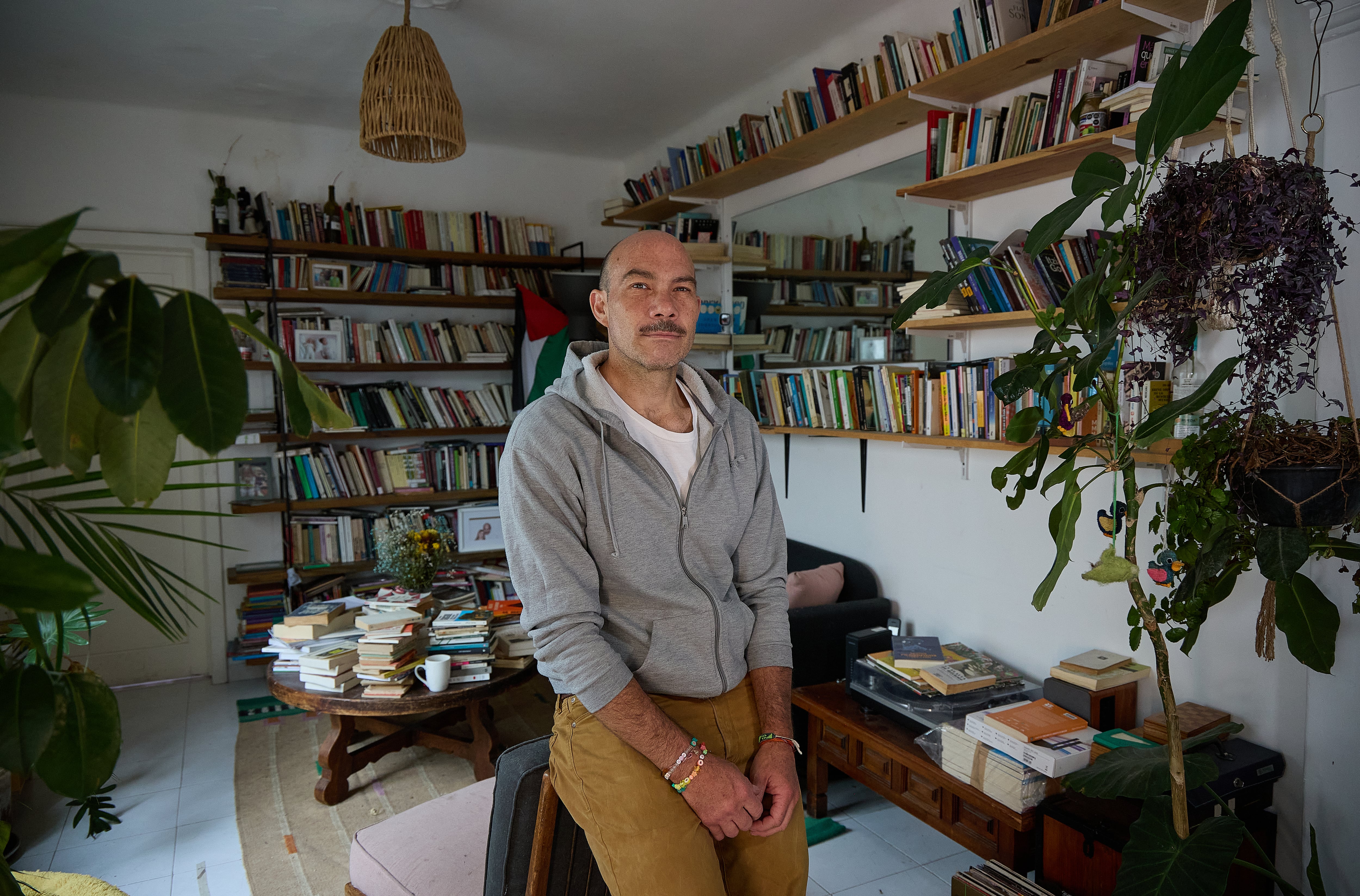 Felipe Gómez, grandson of a Spanish exile, in Mexico City.