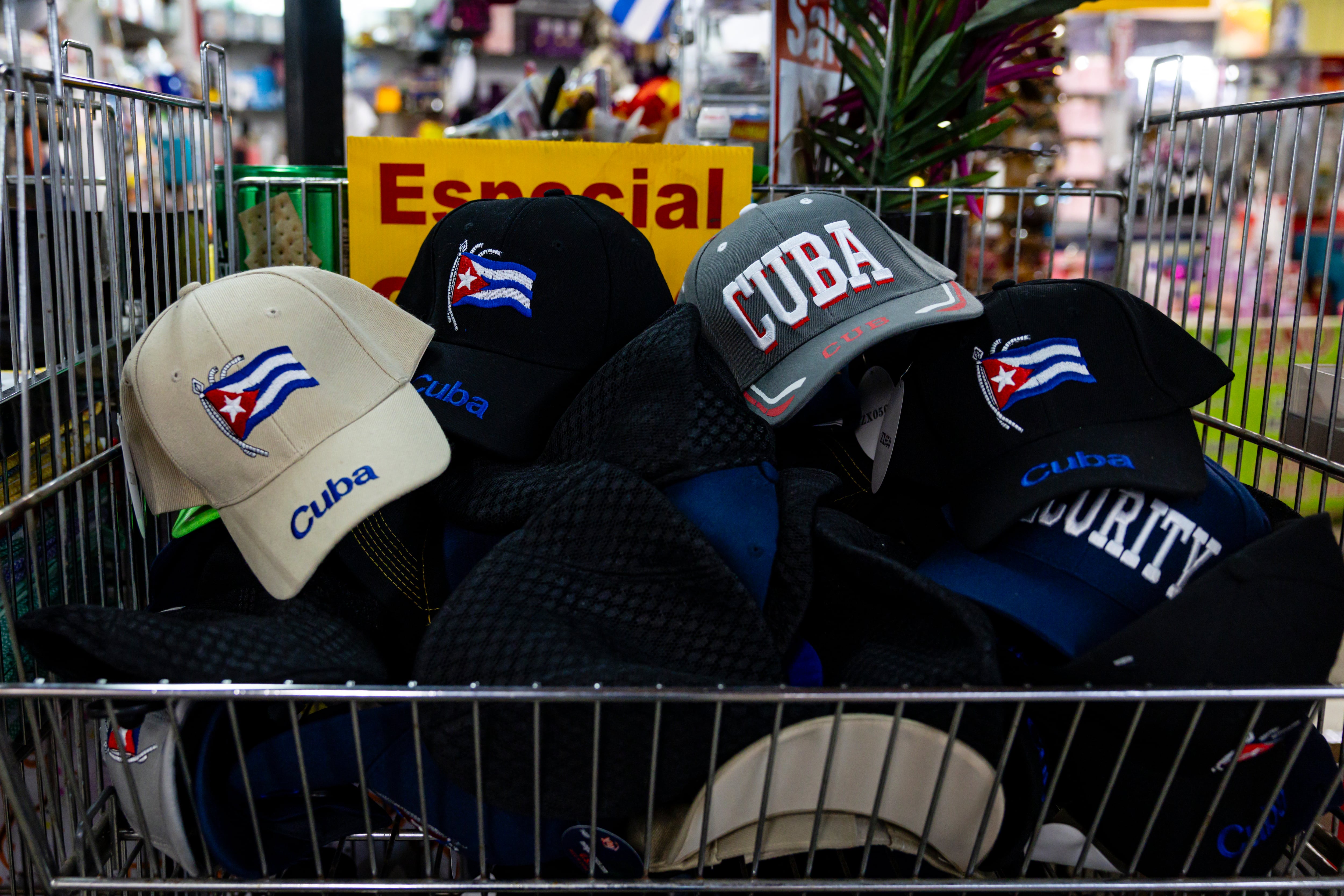 Cuban caps for sale.