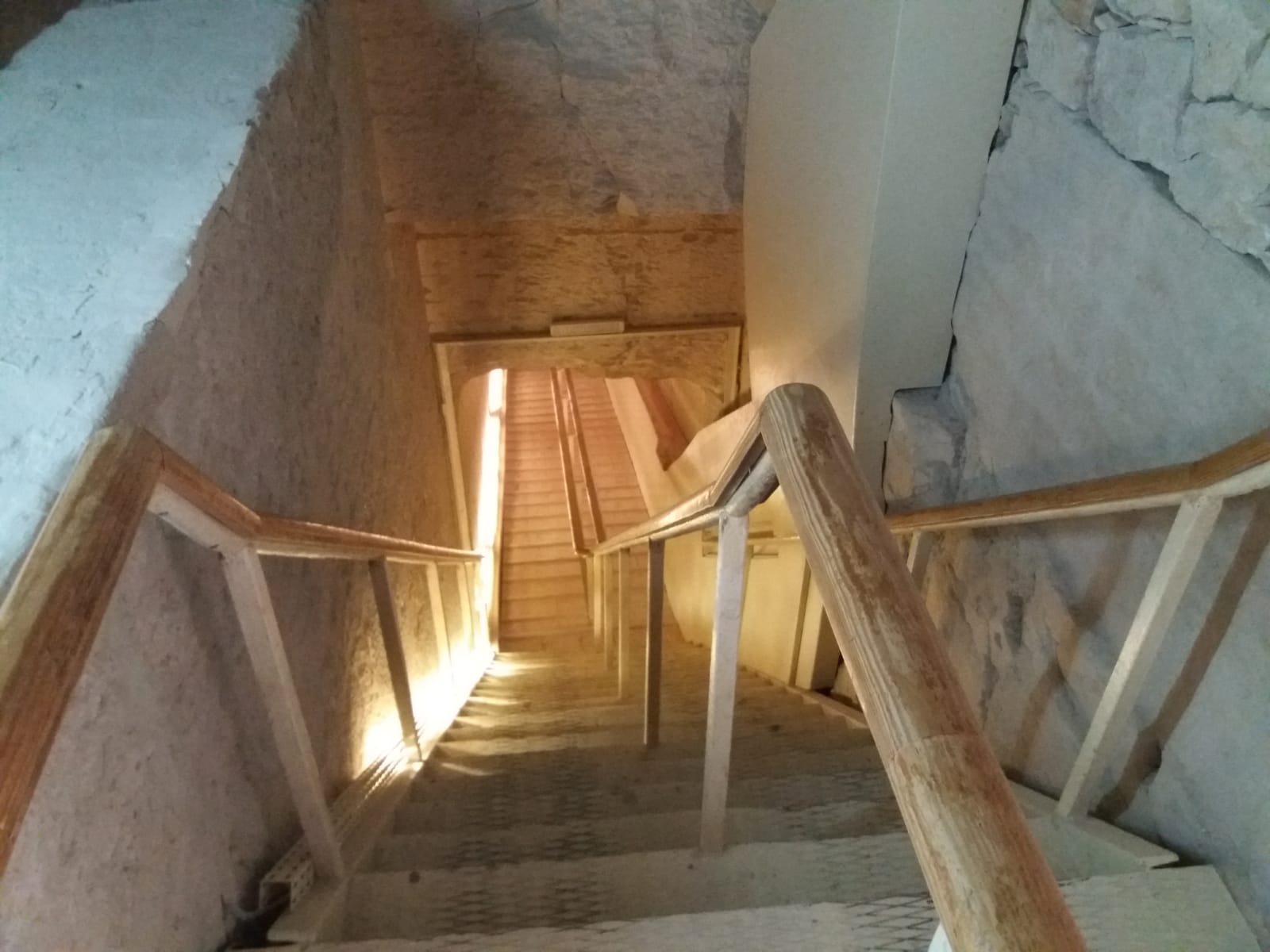 Entrance to Tutankhamun's tomb in the Valley of the Kings.